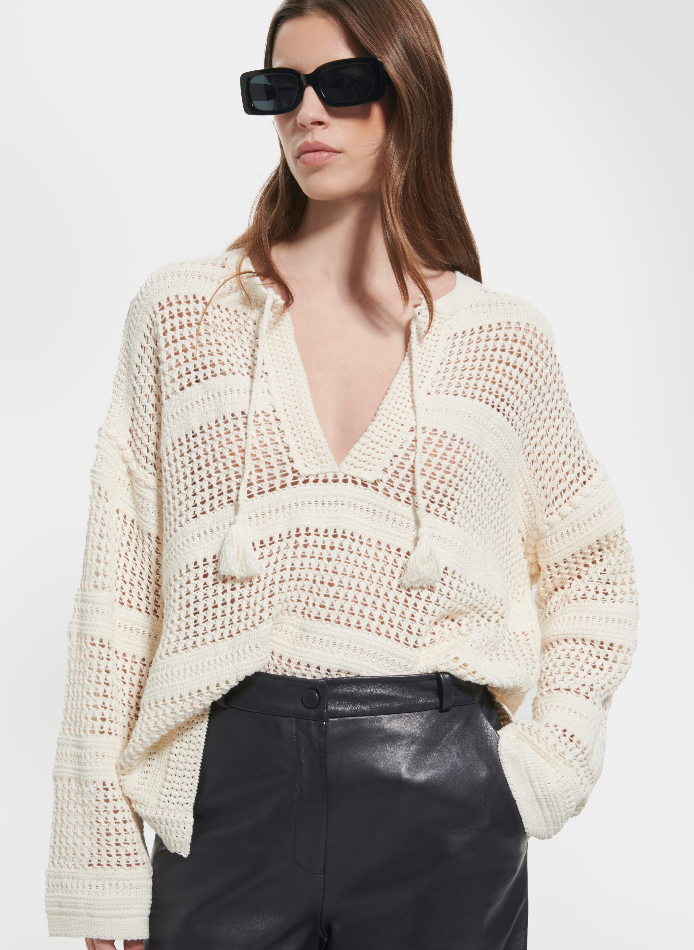 Pull  nino ZAPA Blanc