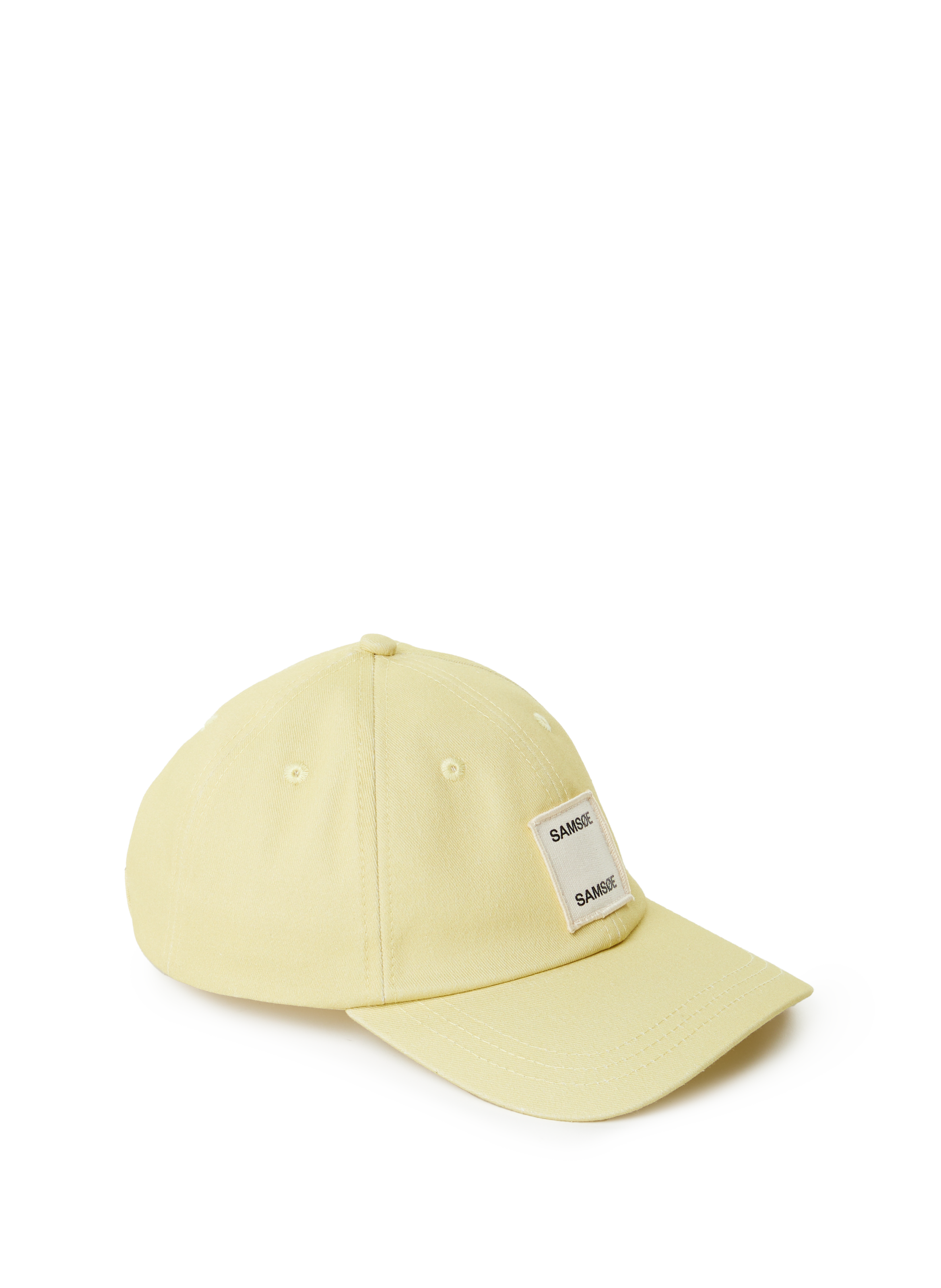 Casquette en coton à logo SAMSOE SAMSOE Jaune