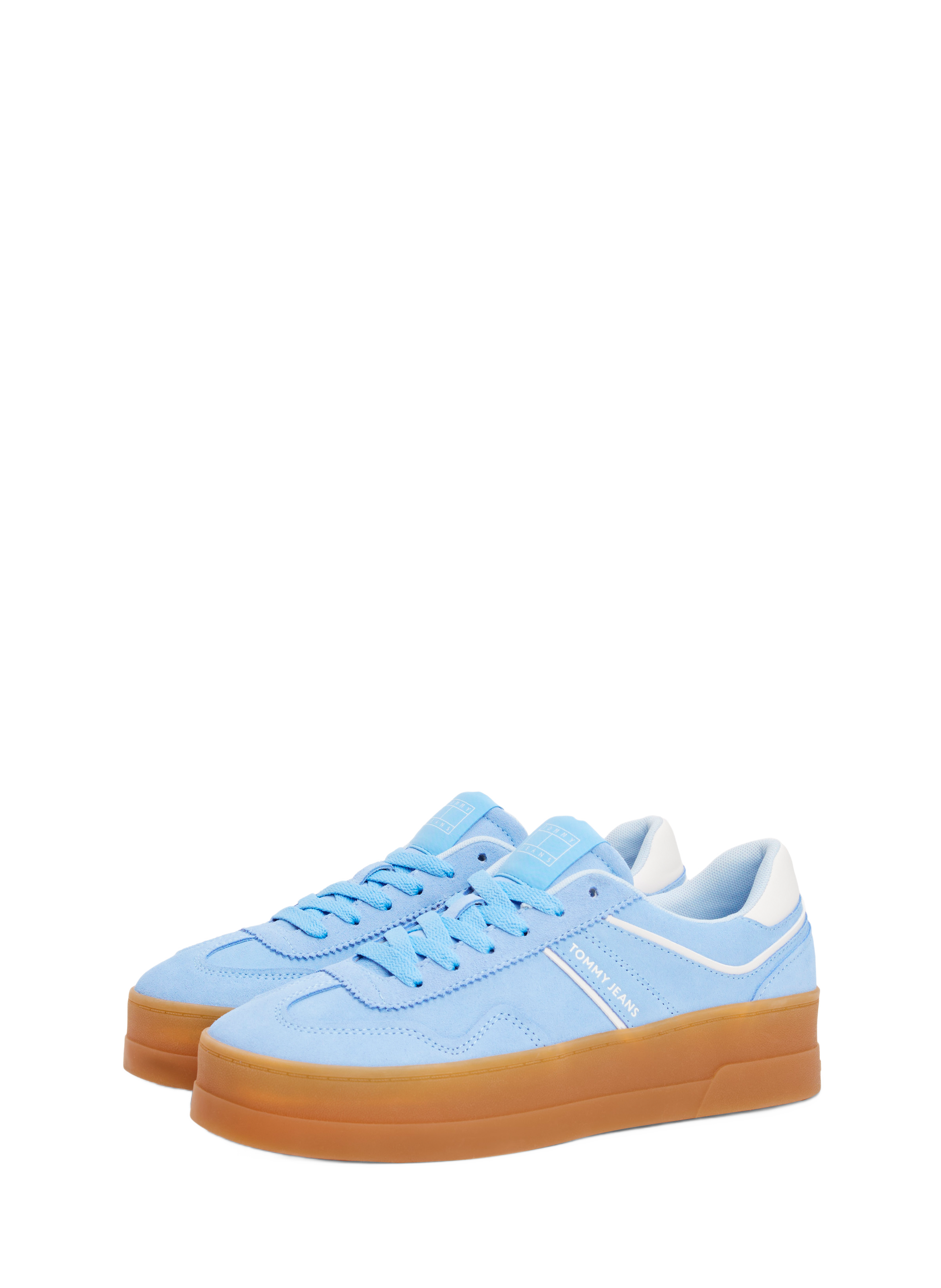 Baskets en daim The Greenwich TOMMY HILFIGER Bleu