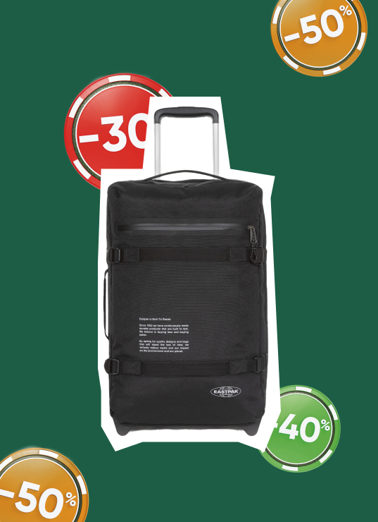 JACKPOT ! LES PÉPITES À RAFLER EN MAGASIN VALISE EASTPAK