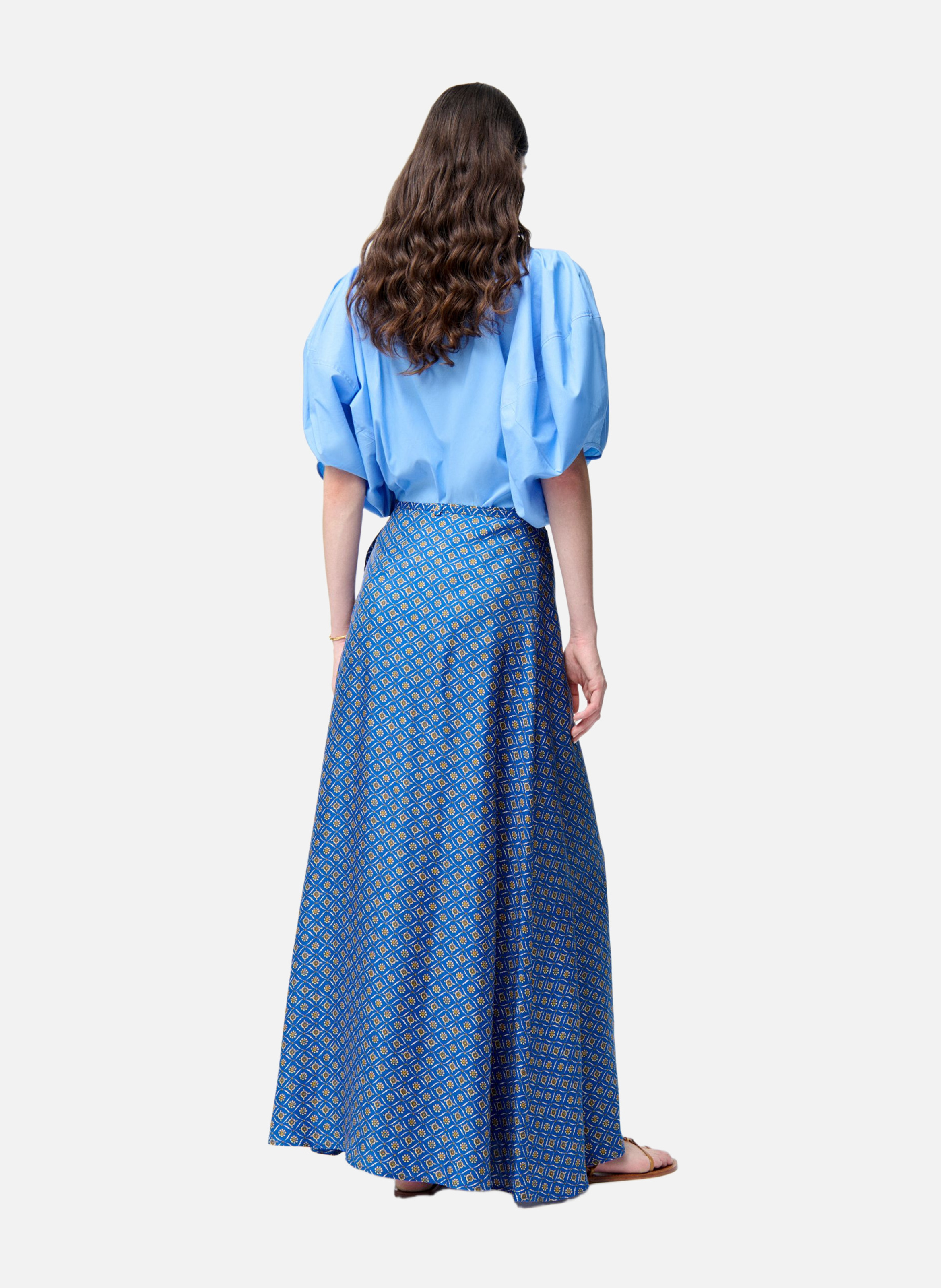 Jupe frika VANESSA BRUNO Bleu