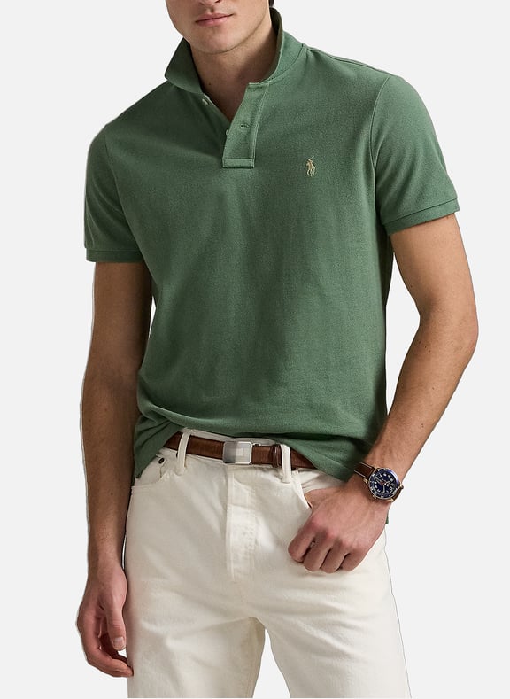 Polo en coton Vert by POLO RALPH LAUREN POLO RALPH LAUREN Polo en coton Vert