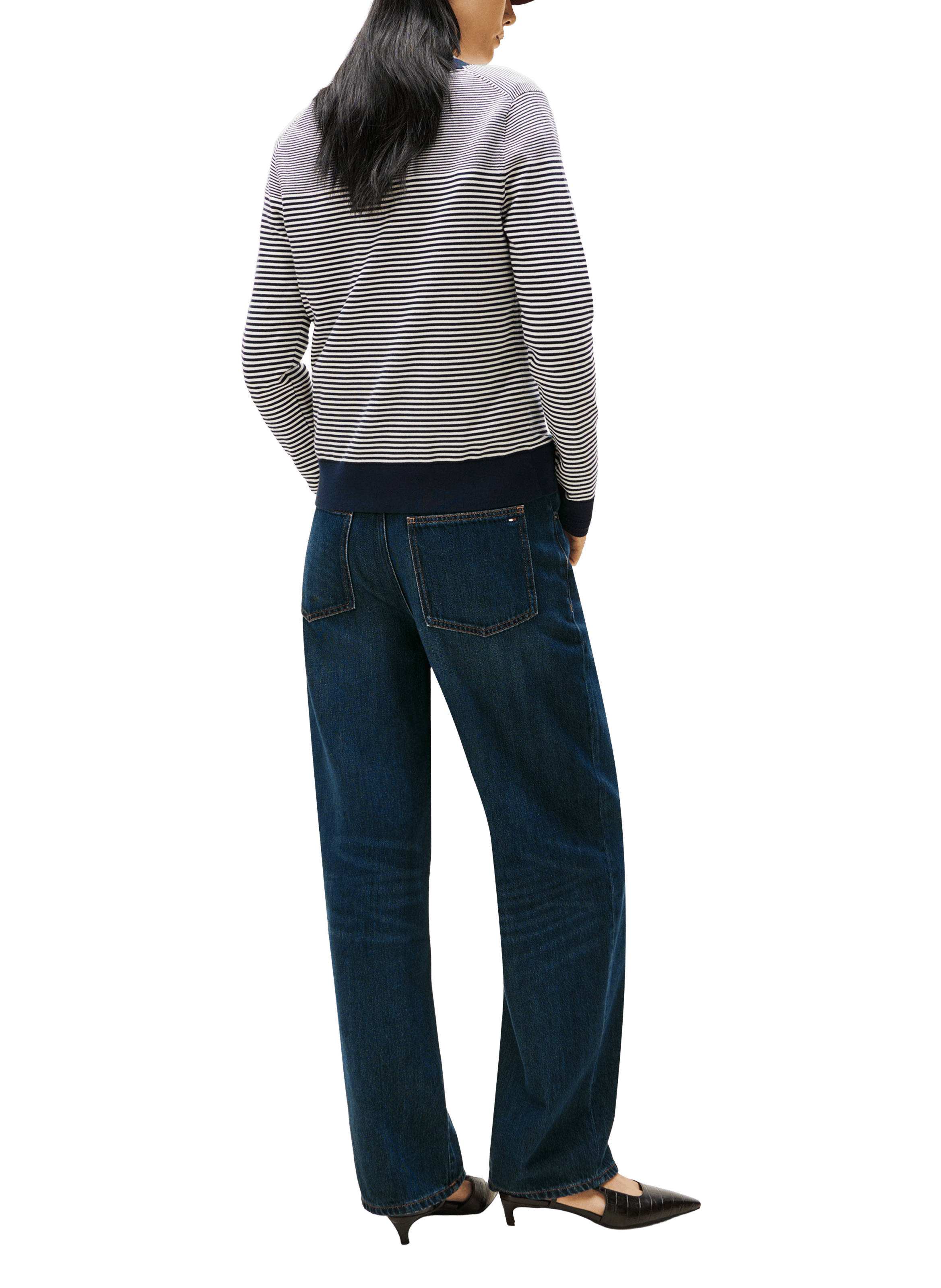 Pull à rayures  TOMMY HILFIGER Multicolore