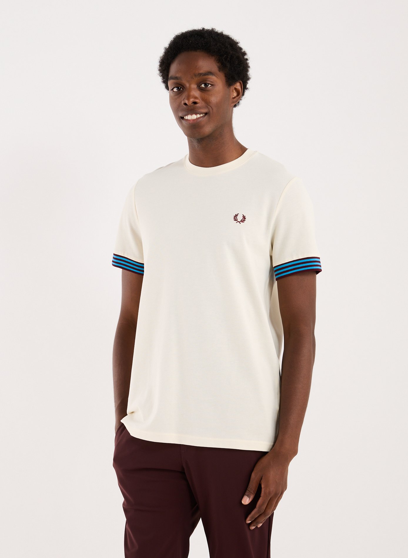 FRED PERRY  Cotton polo shirt  Beige