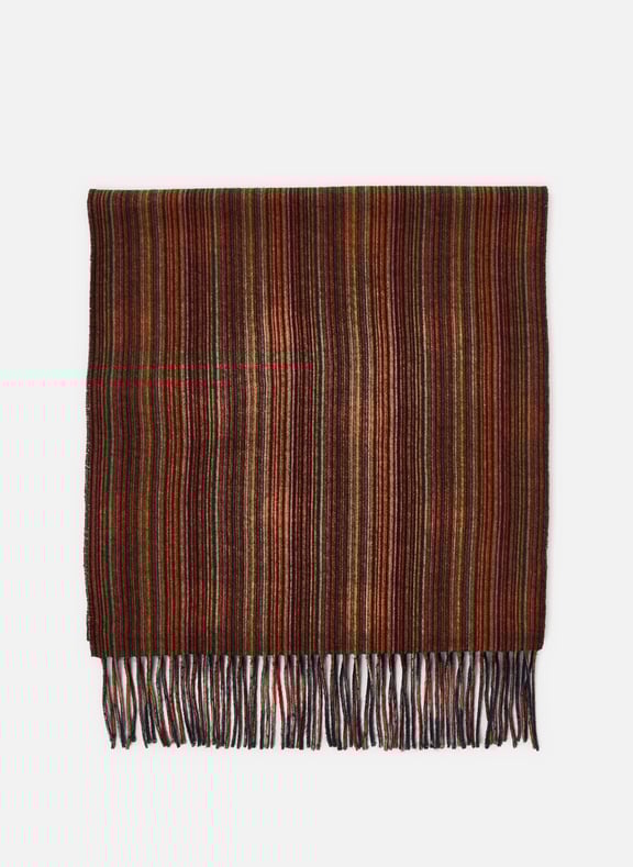 Reversible wool scarf Multicolour by PAUL SMITH PAUL SMITH Reversible wool scarf Multicolour