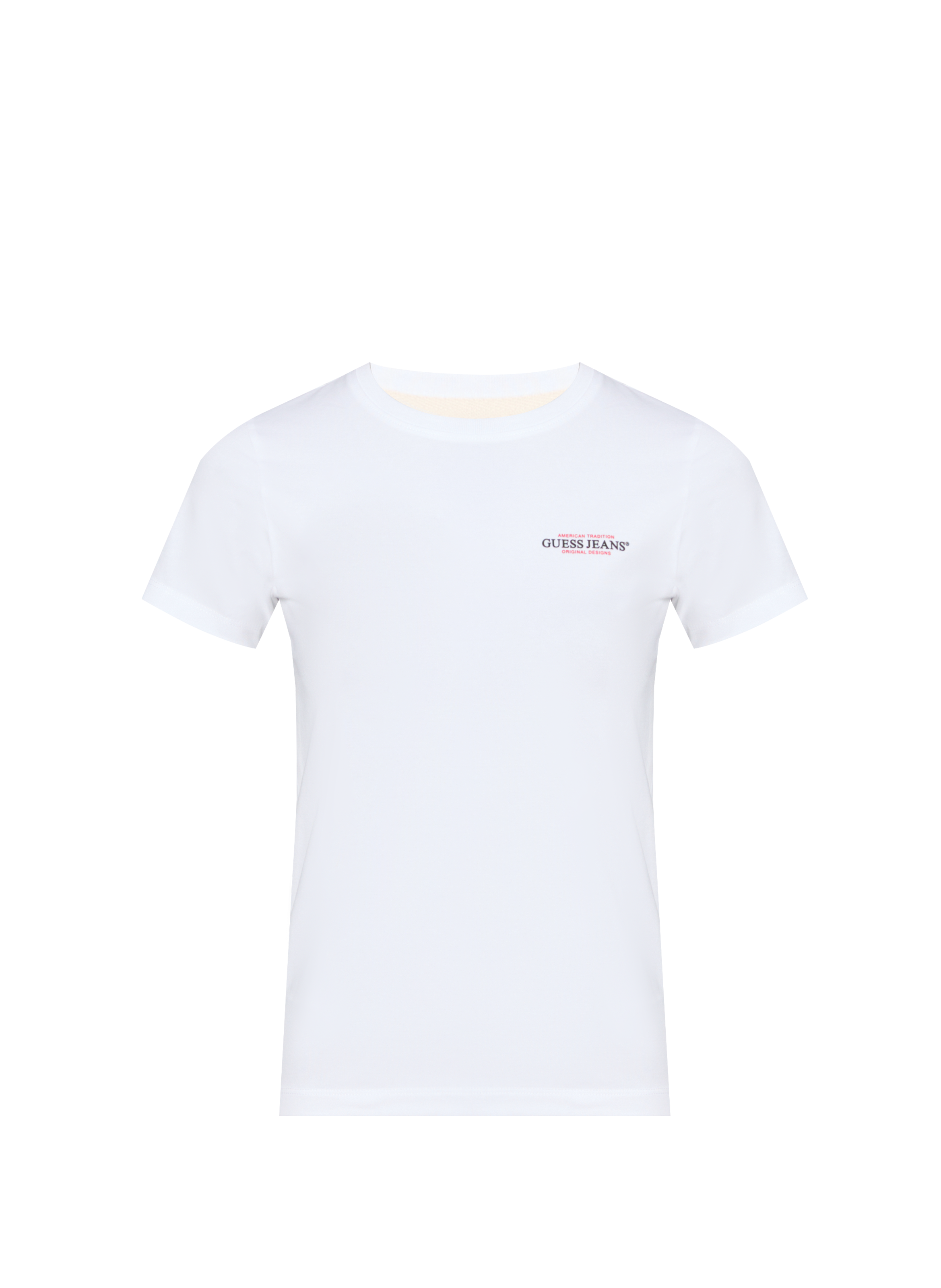 GUESS Cotton T-shirt White