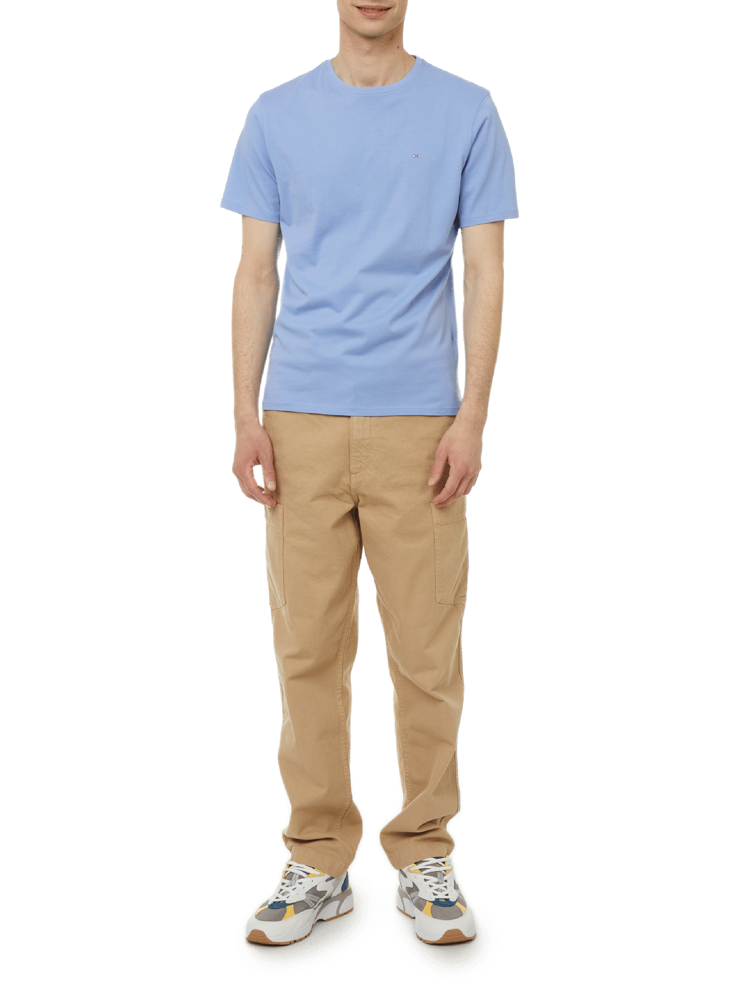 Cotton T-shirt EDEN PARK Blue