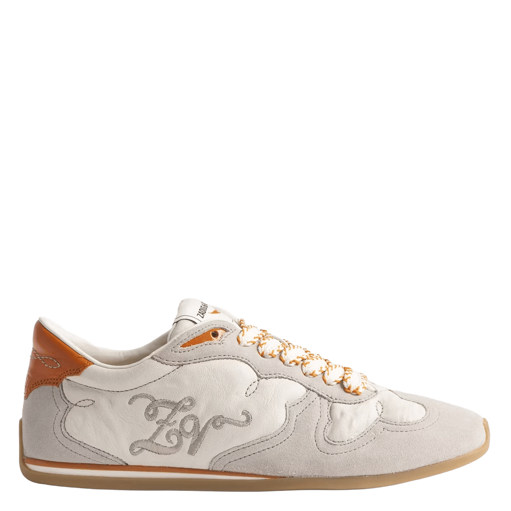 Baskets basses en cuir zv dance ZADIG&VOLTAIRE Blanc