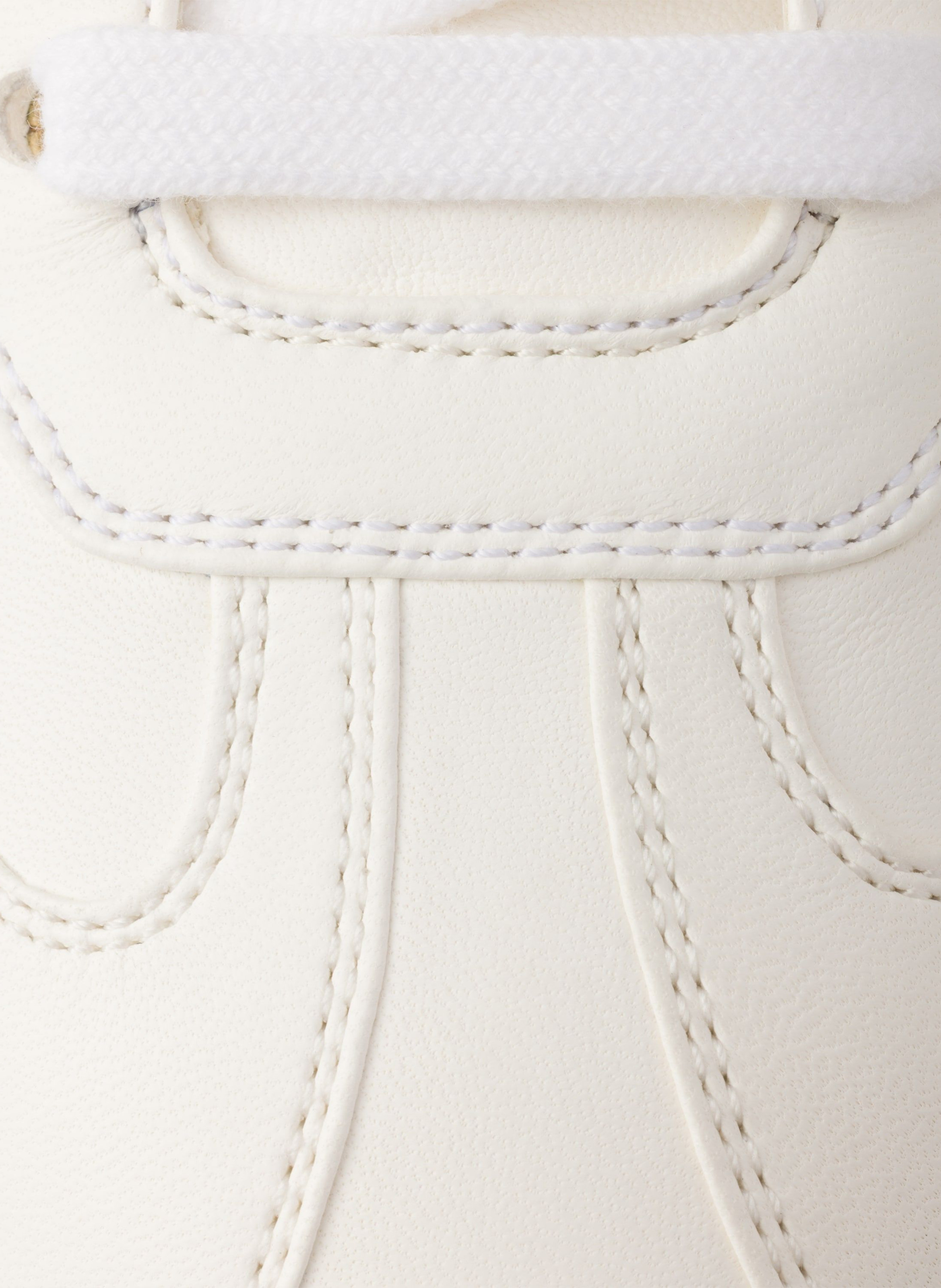 Sneakers en cuir nappa PRADA Beige