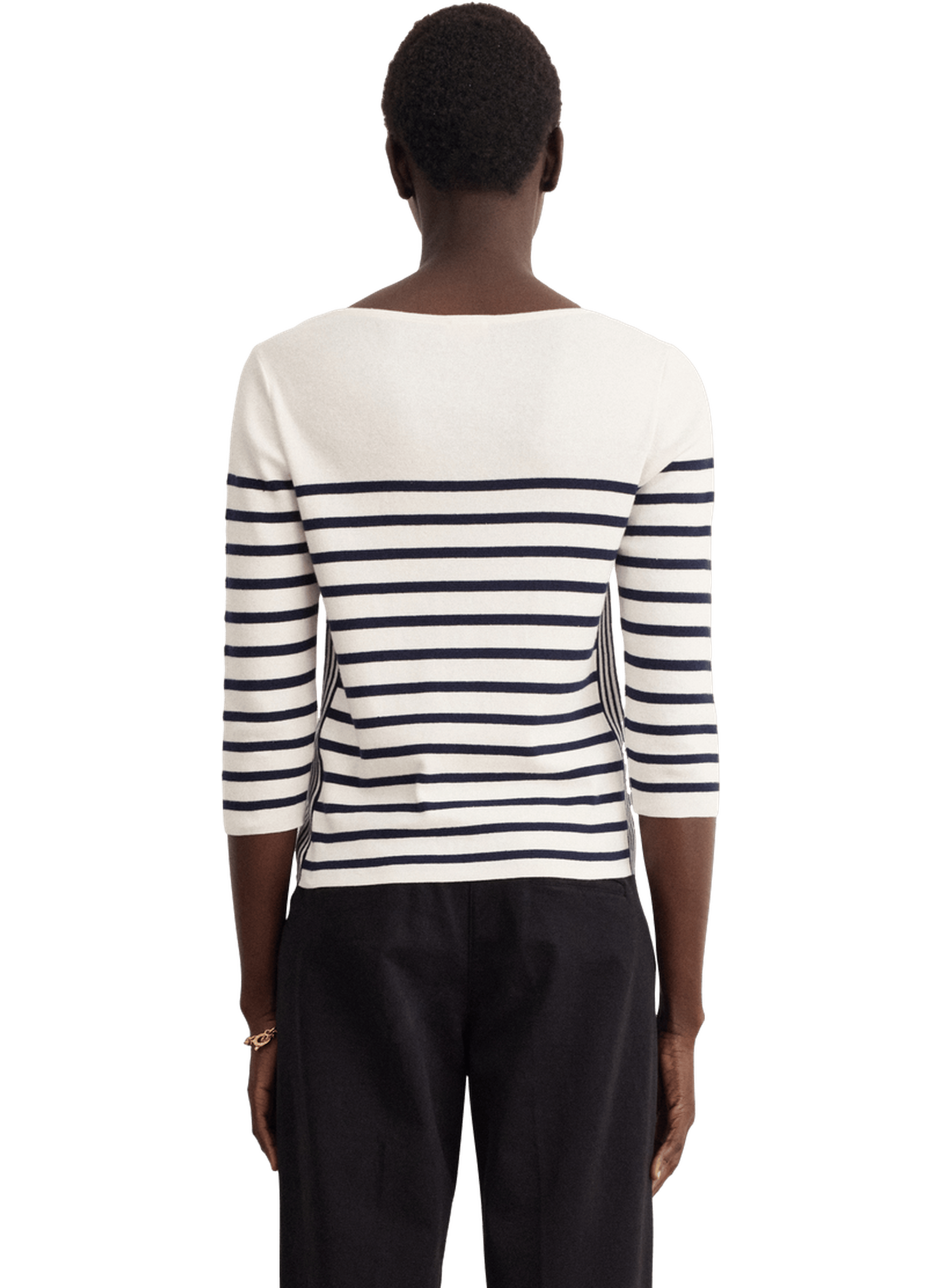 Marinière en coton – leandra PABLO Beige