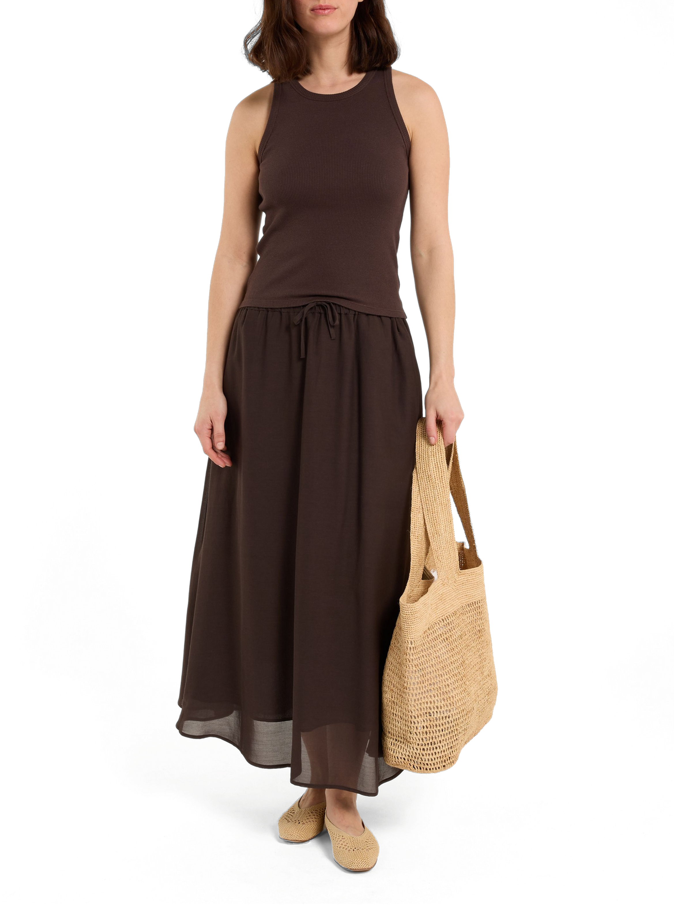 Débardeur Tovie en coton SAISON 1865 Marron