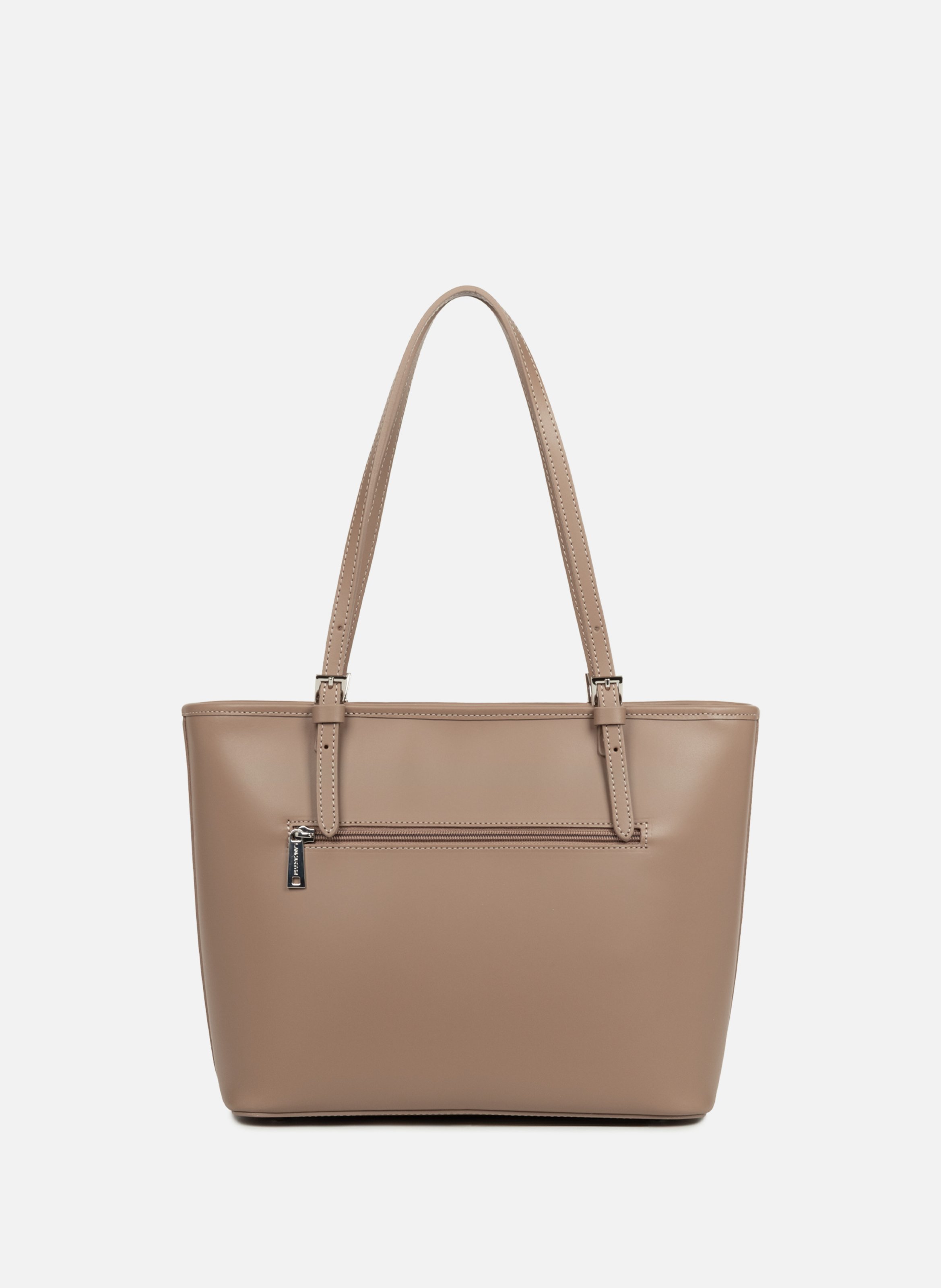 Sac cabas épaule - smooth LANCASTER Marron