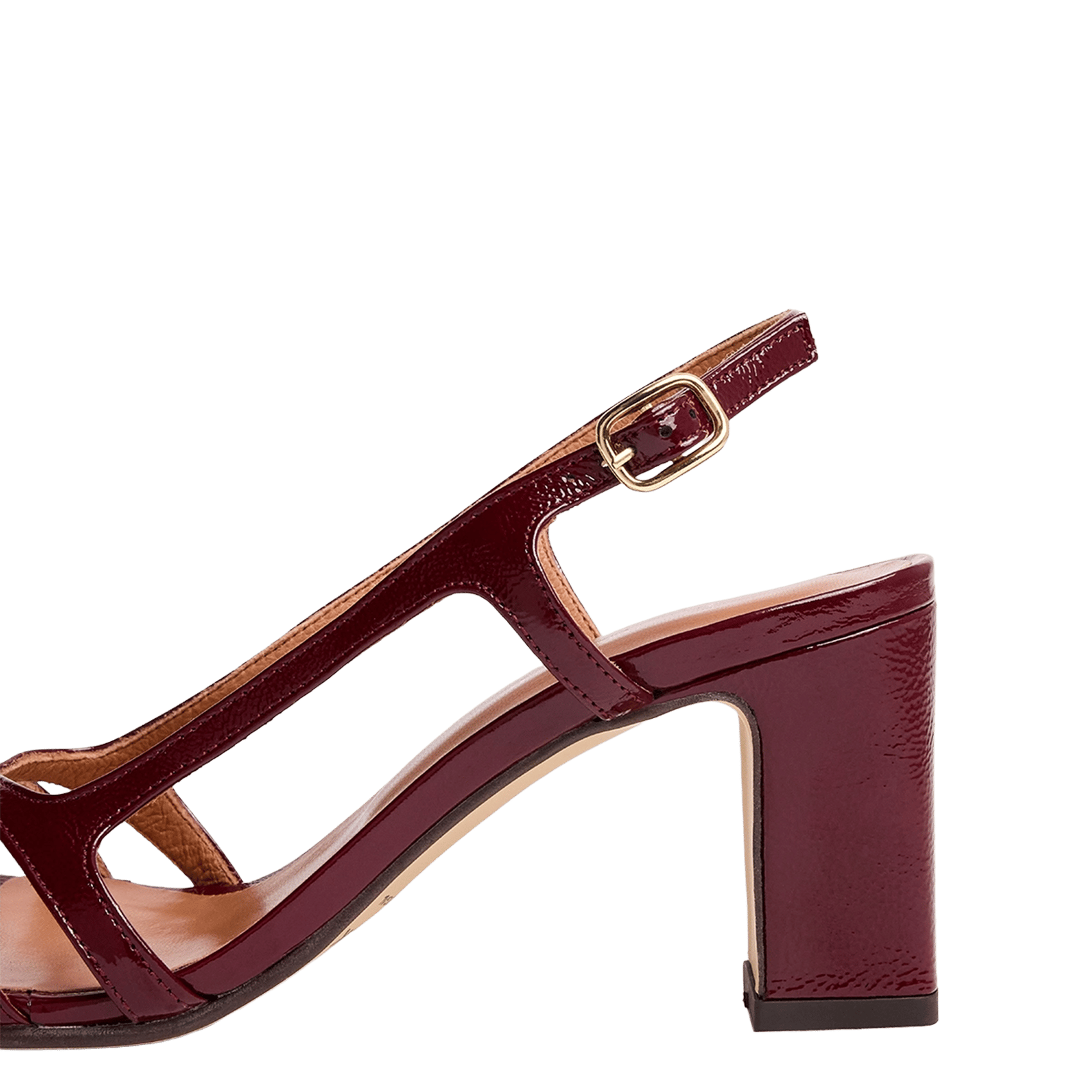 Sandales hautes en cuir vaiana JONAK Rouge