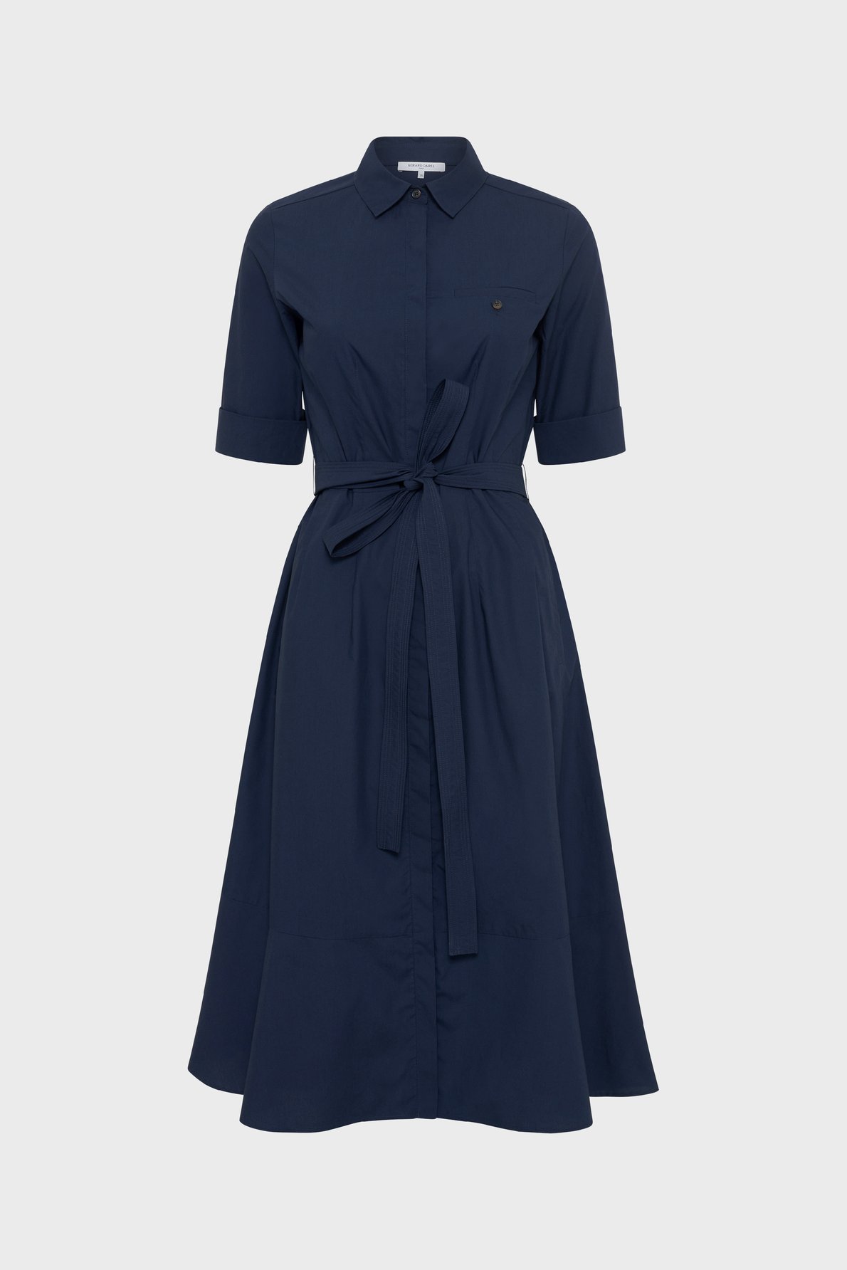 Robe chemise en coton - rana GERARD DAREL Bleu