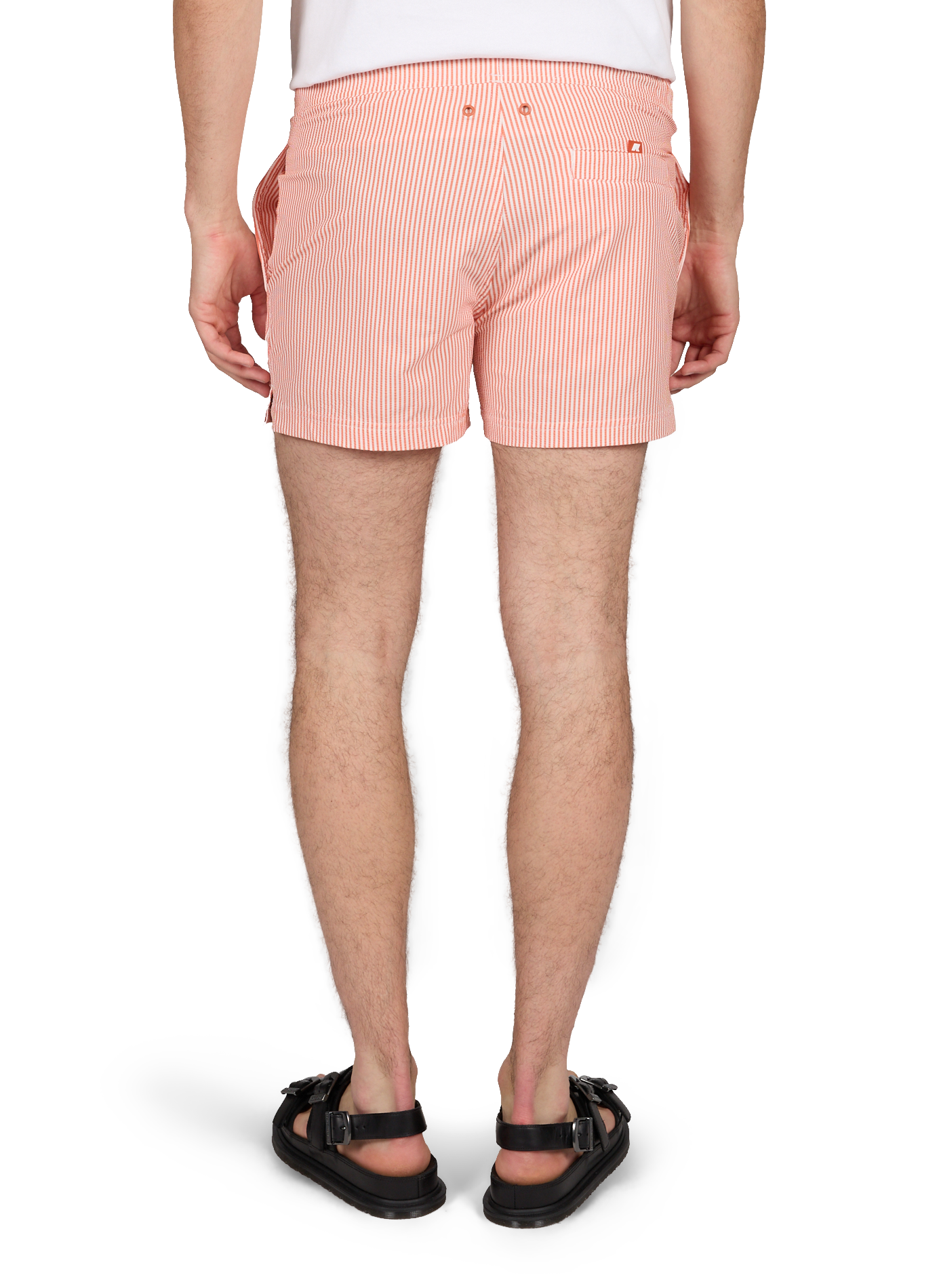Short de bain rayé Hazel K-WAY Orange