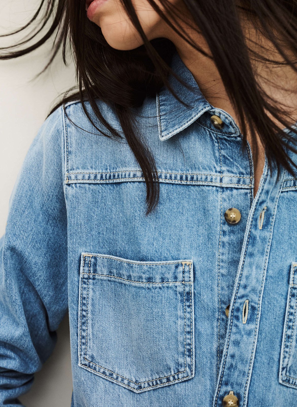 Combinaison pantalon en jean myrella BA&SH Bleu