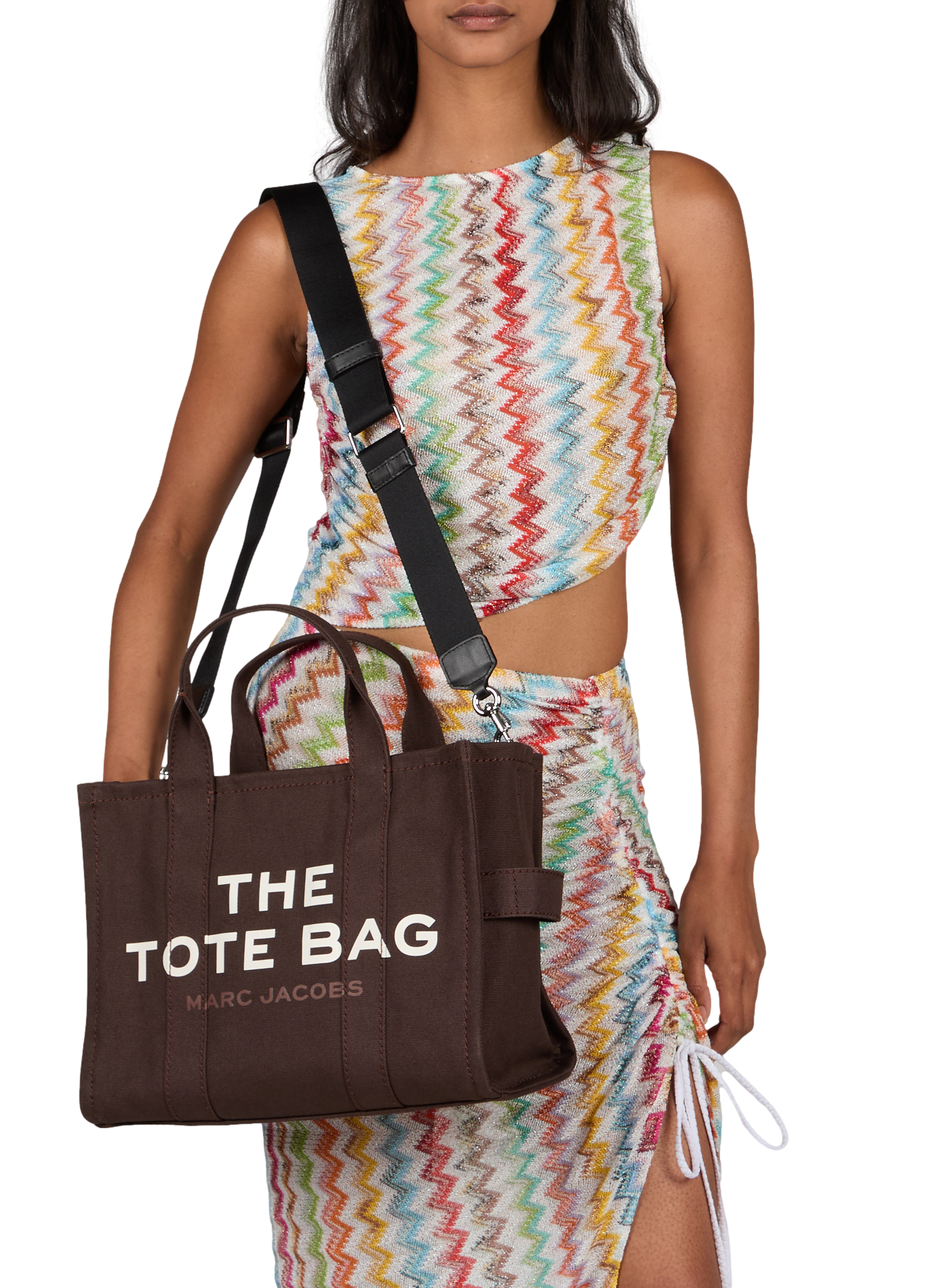 Sac cabas The Canvas Medium Tote Bag MARC JACOBS Marron