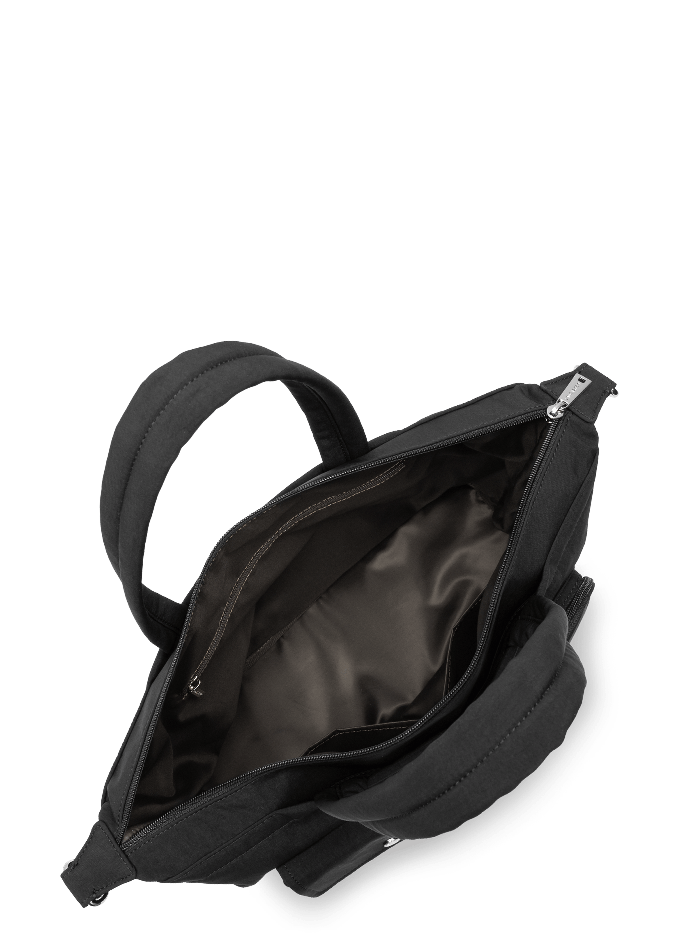 Sac cabas main - basic pocket LANCASTER Noir