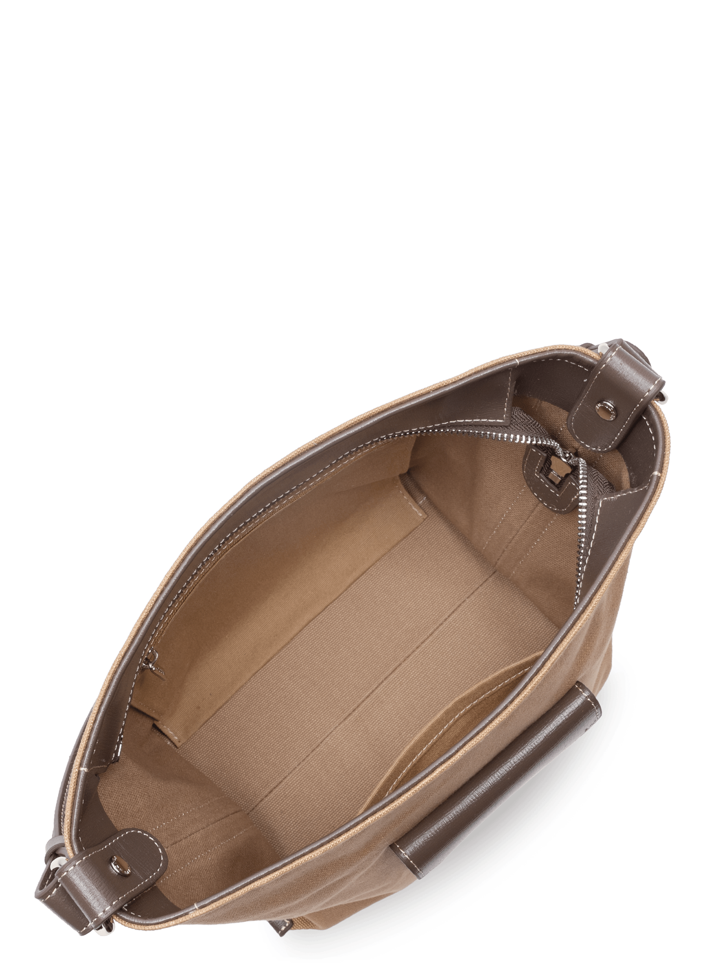 Sac seau - canvas kba LANCASTER Marron