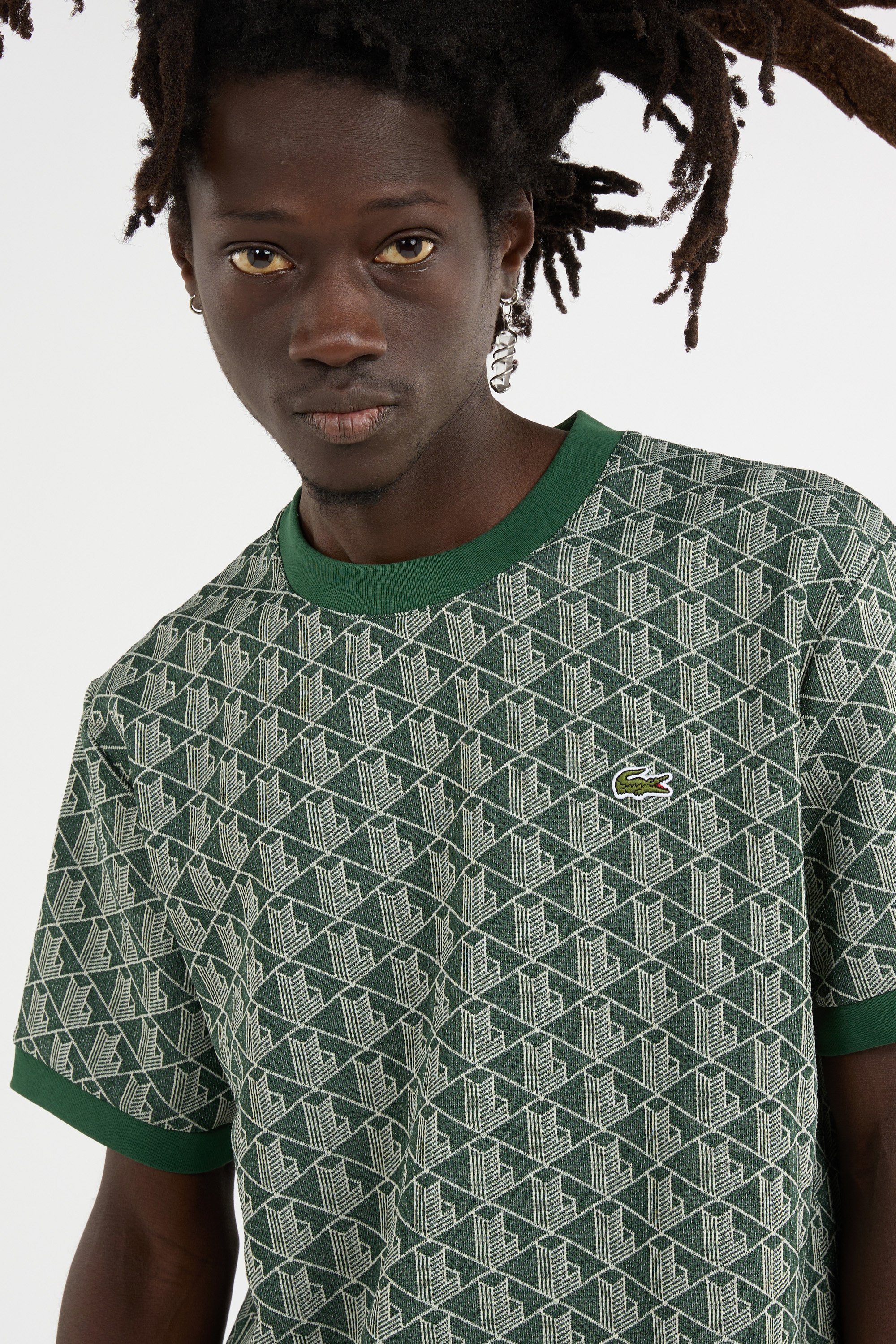 T-shirt tee-shirt LACOSTE Vert