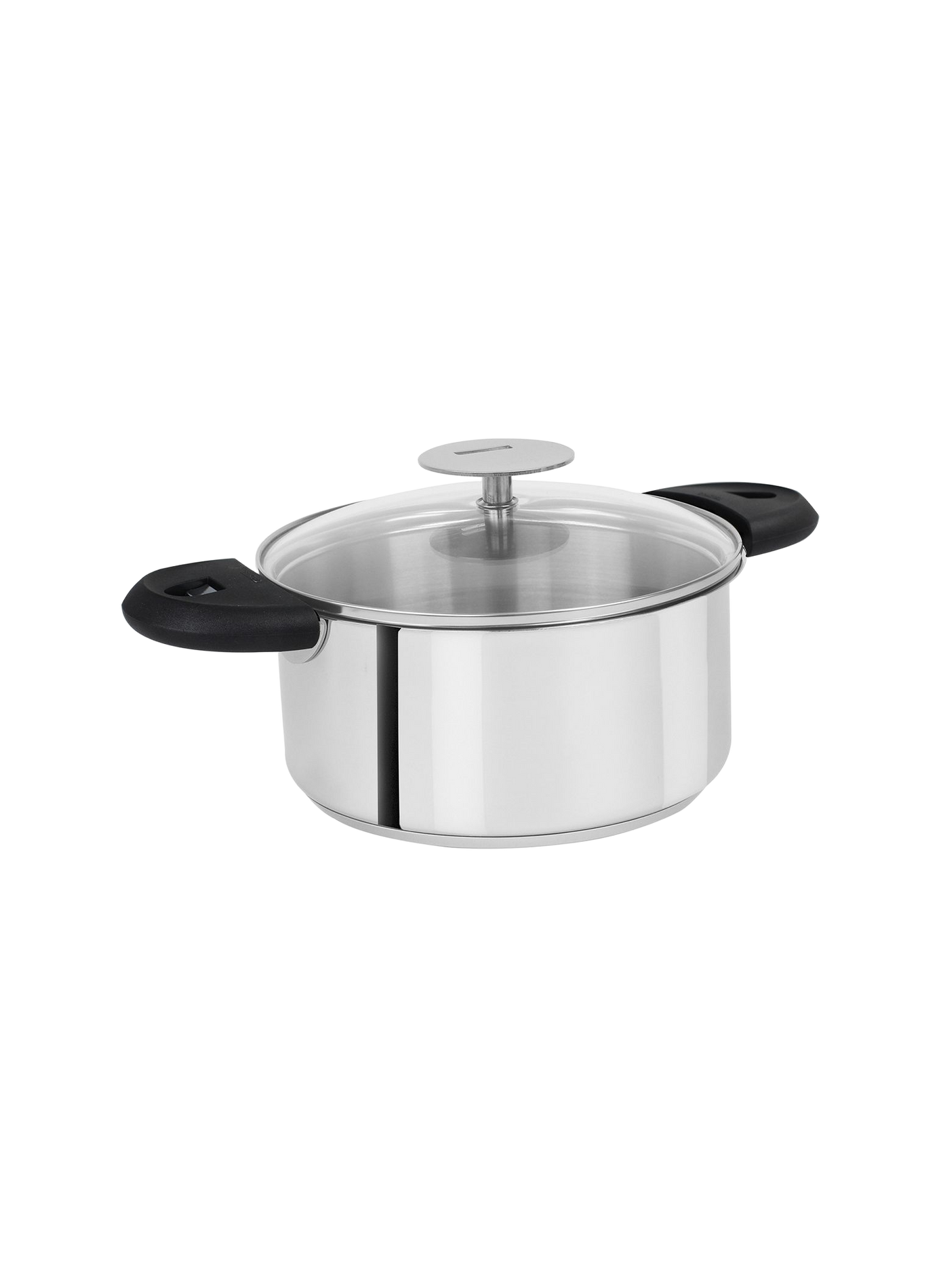 Casserole en inox à poignée amovible Mutine CRISTEL Gris