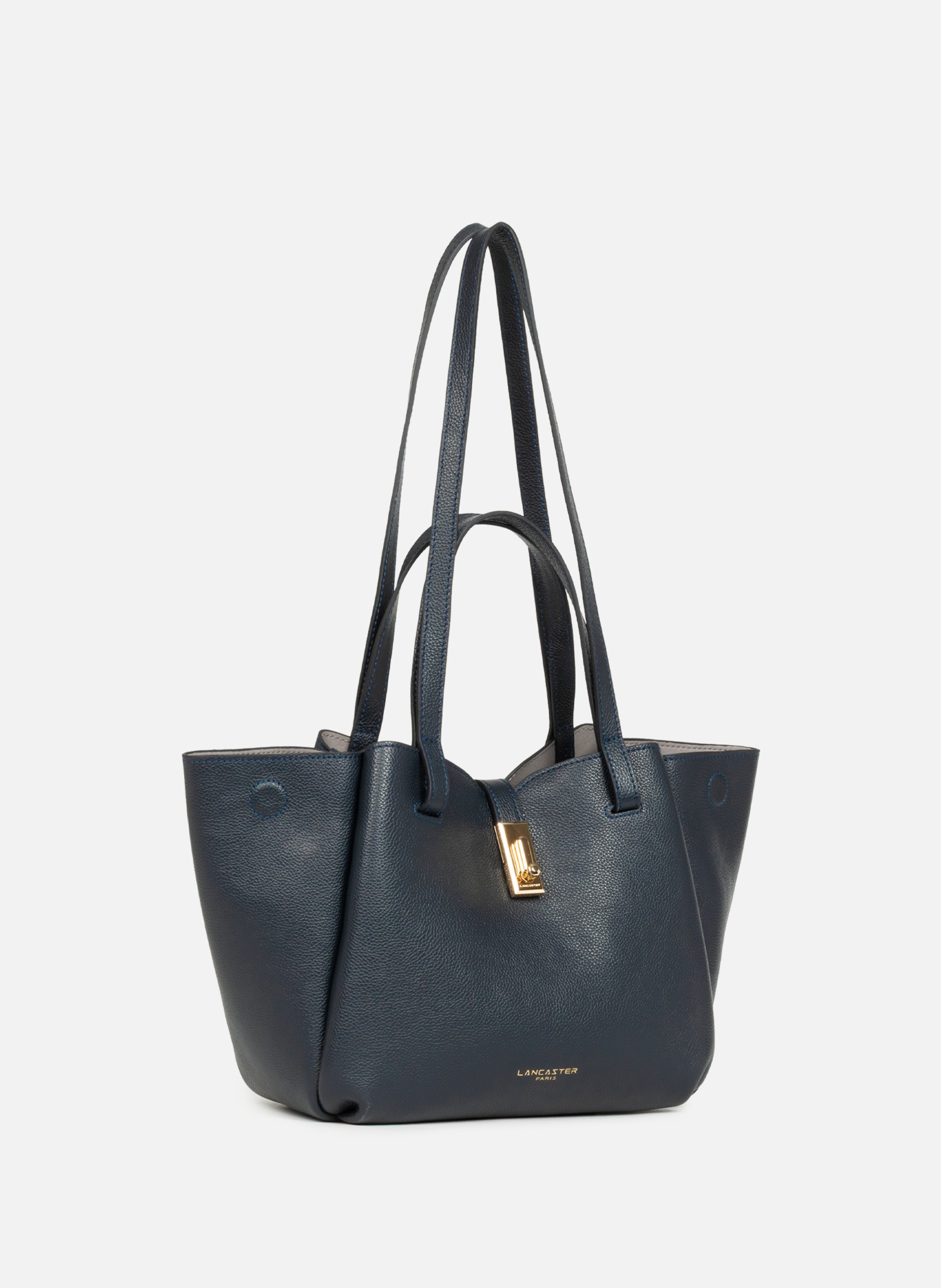 Sac cabas épaule - milano horizon LANCASTER Bleu