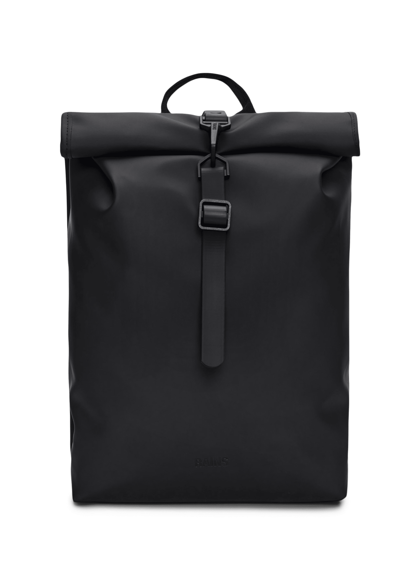 Rolltop backpack RAINS Black