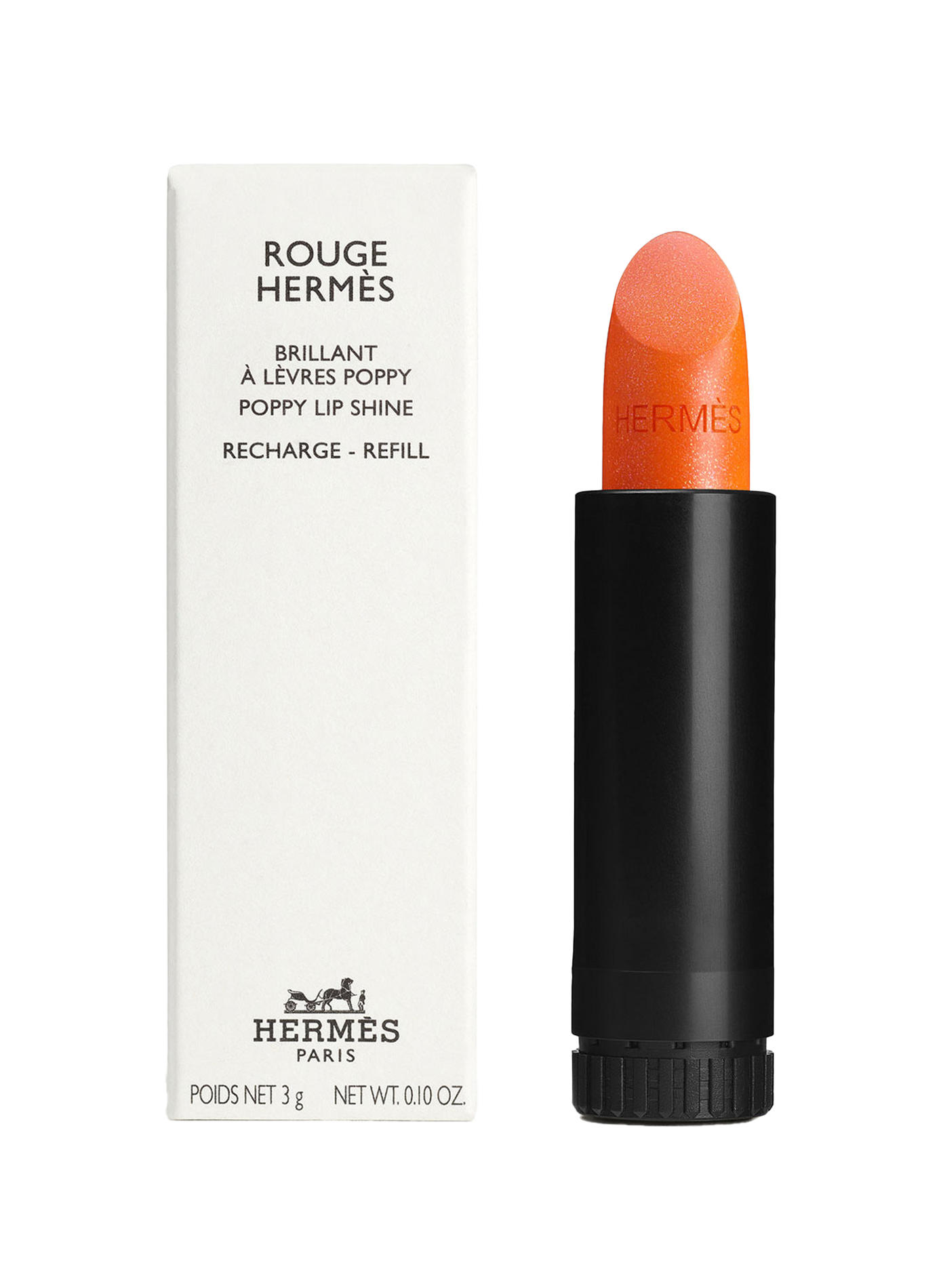 Rouge Hermès, recharge brillant à lèvres Poppy HERMÈS No color