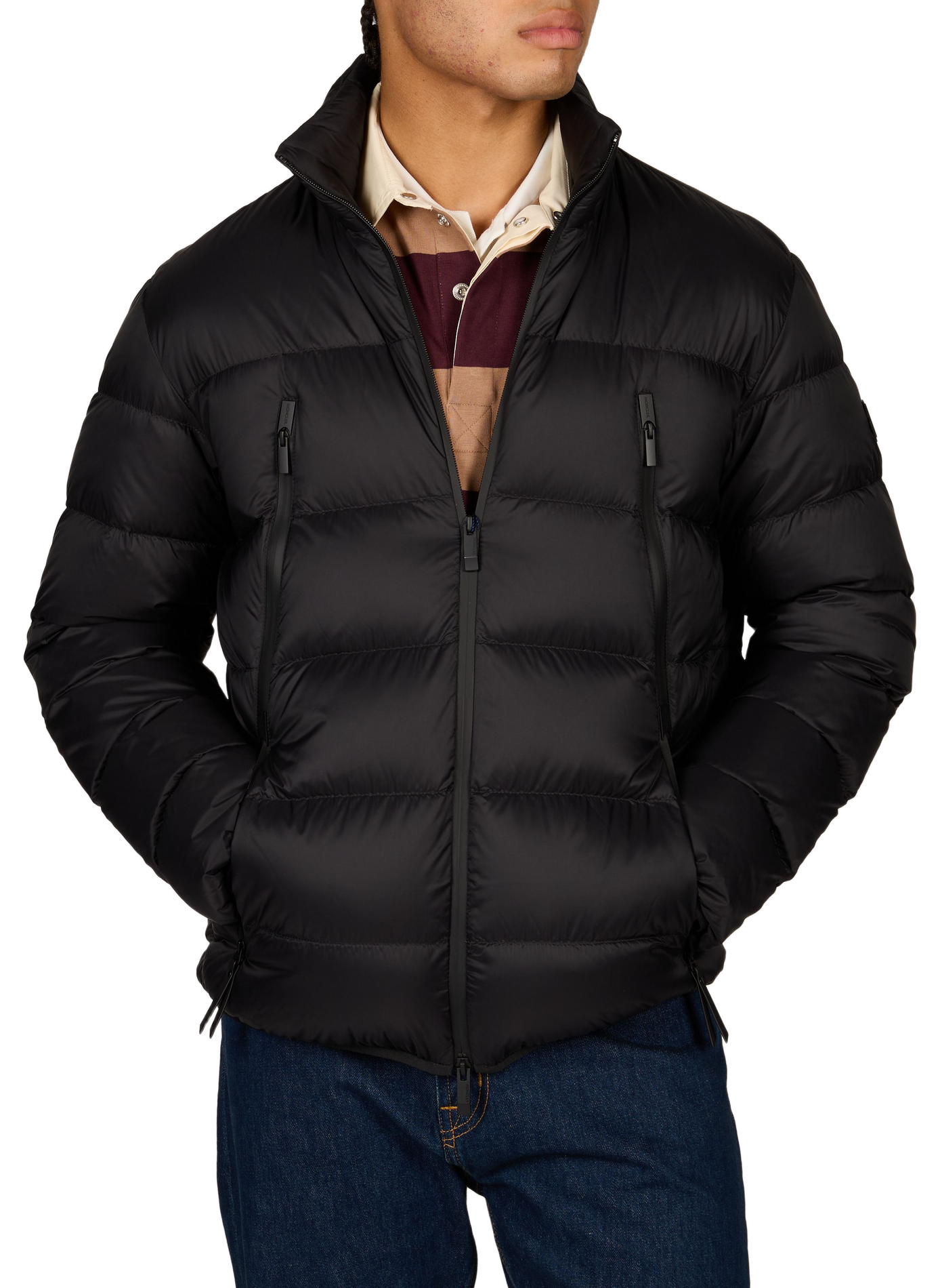 Daunenjacke Dalalven mit Stehkragen MONCLER Schwarz