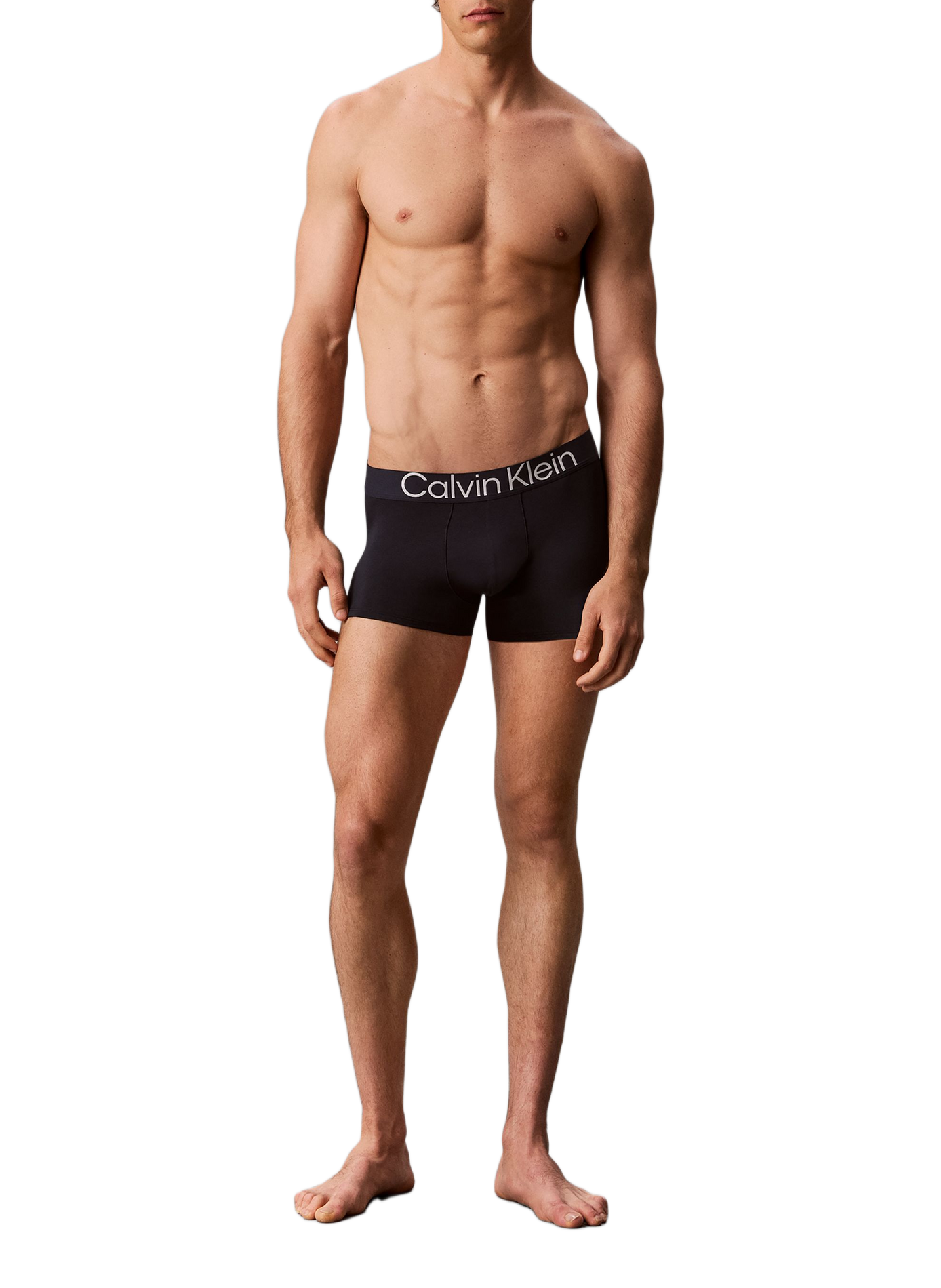 Lot de 5 boxers unis CALVIN KLEIN Multicolore
