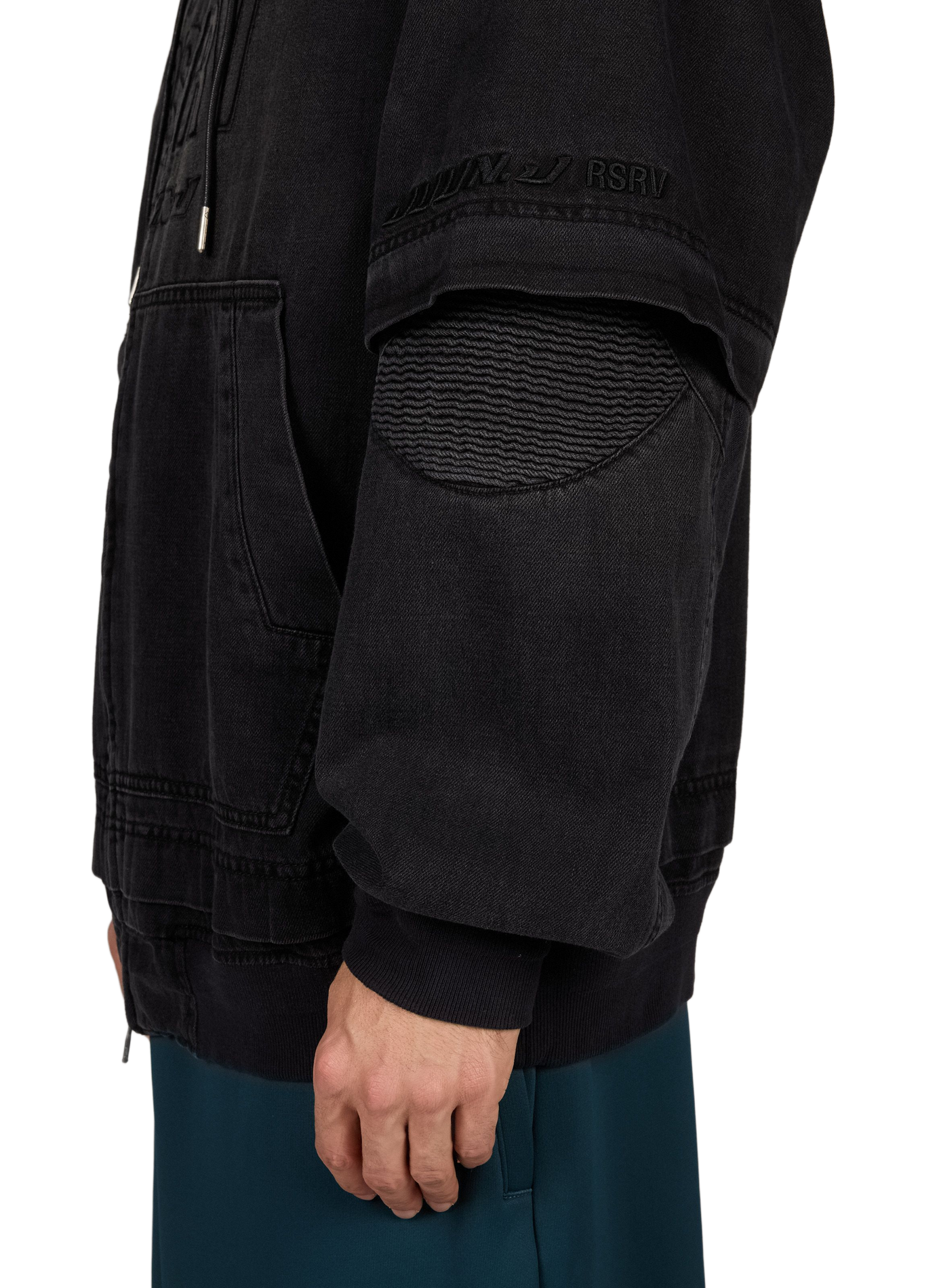 Oversized tailored cotton jacket JUUN.J Black