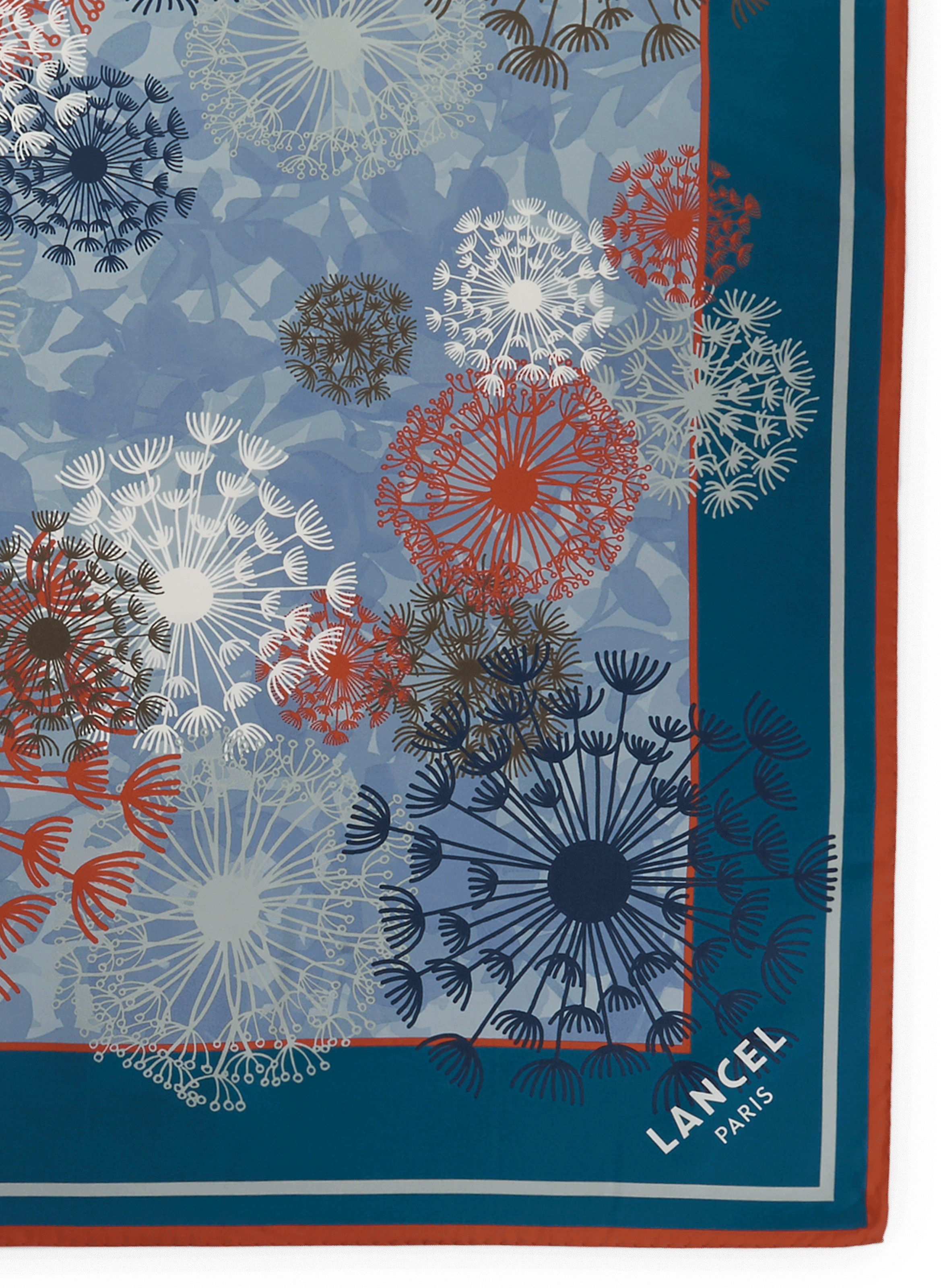 Foulard à imprimé en soie