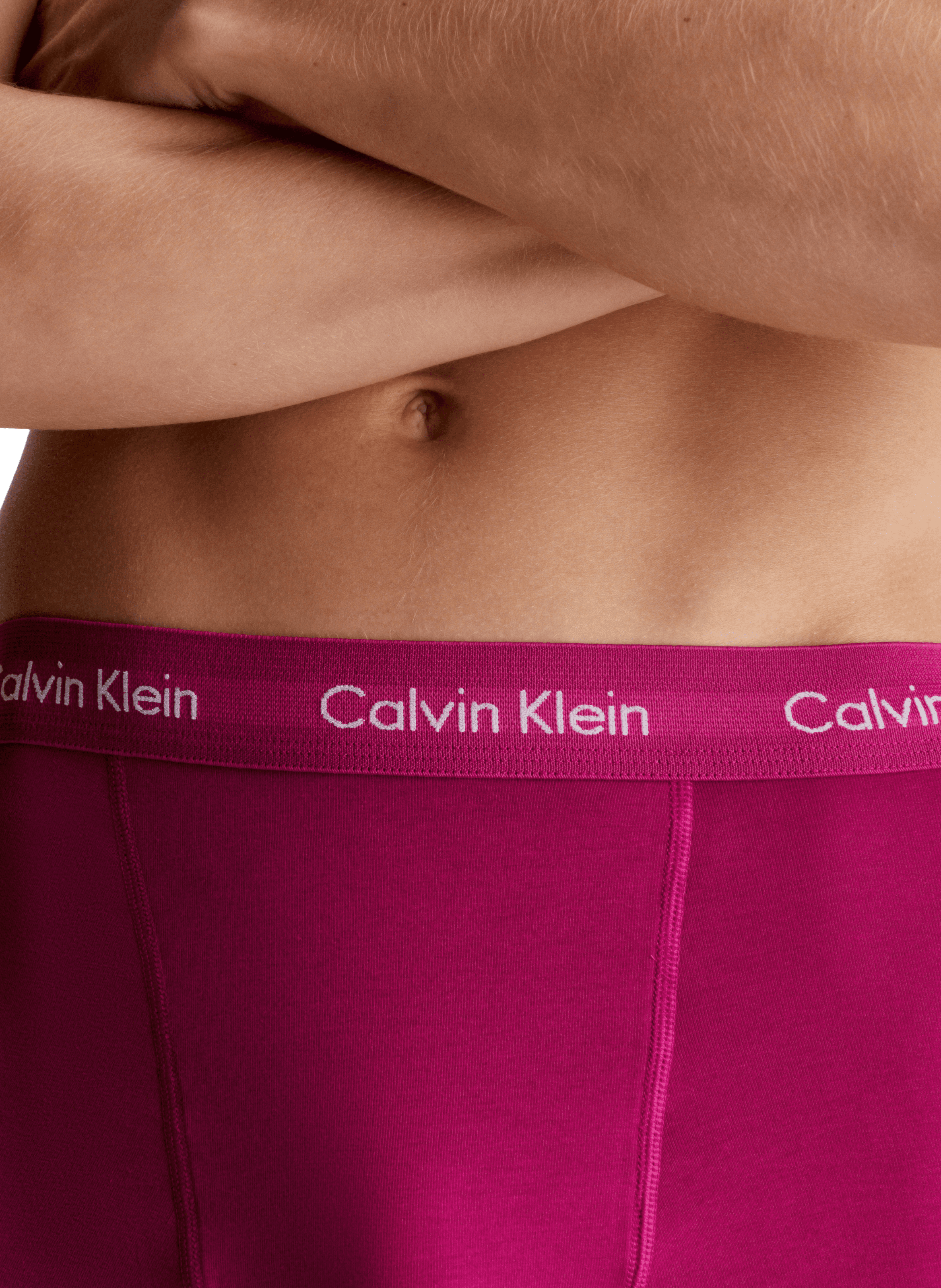 Lot de trois boxers en coton CALVIN KLEIN Multicolore