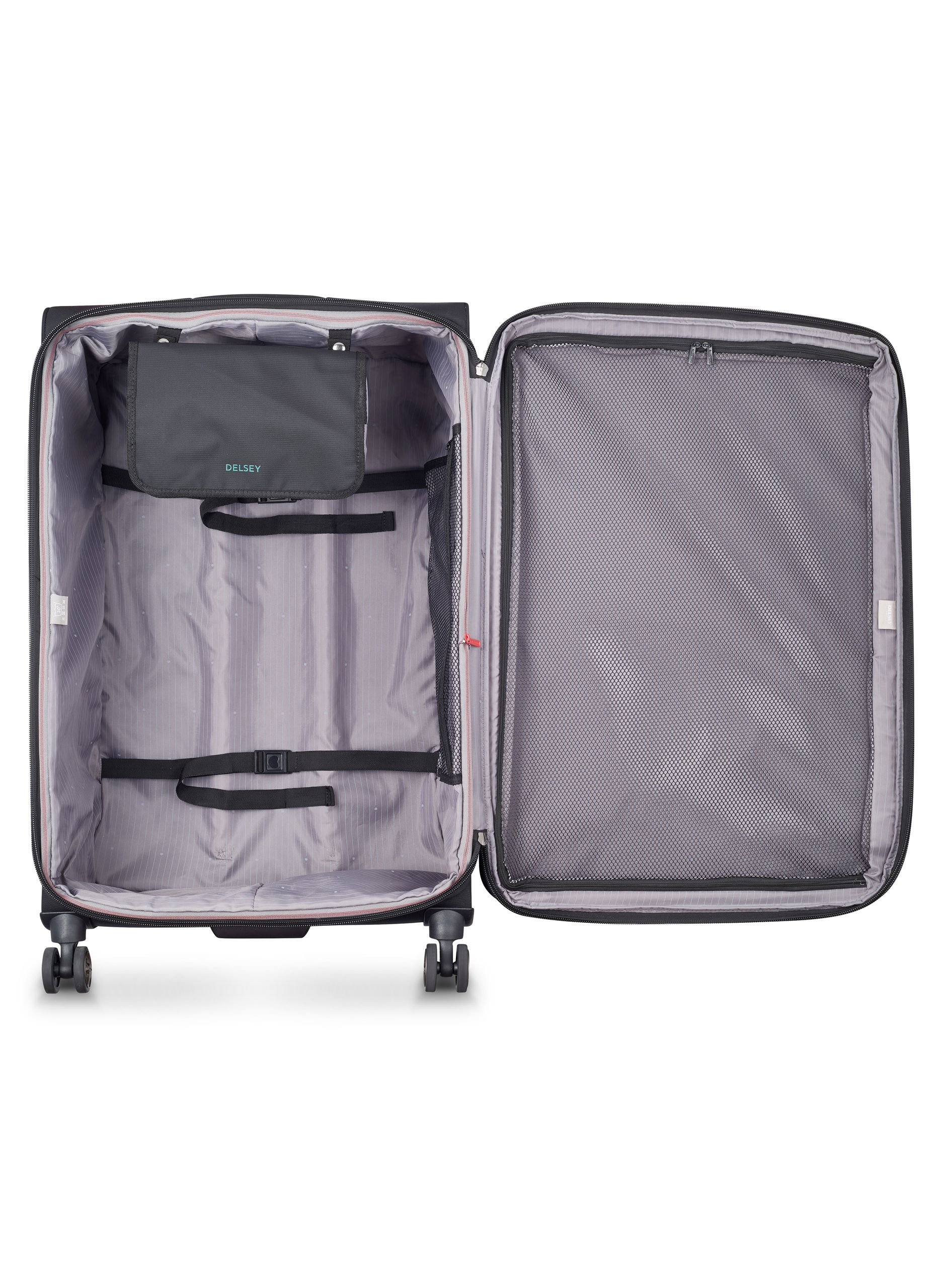 Valise soute souple taille xxl - helium dlx DELSEY PARIS Noir