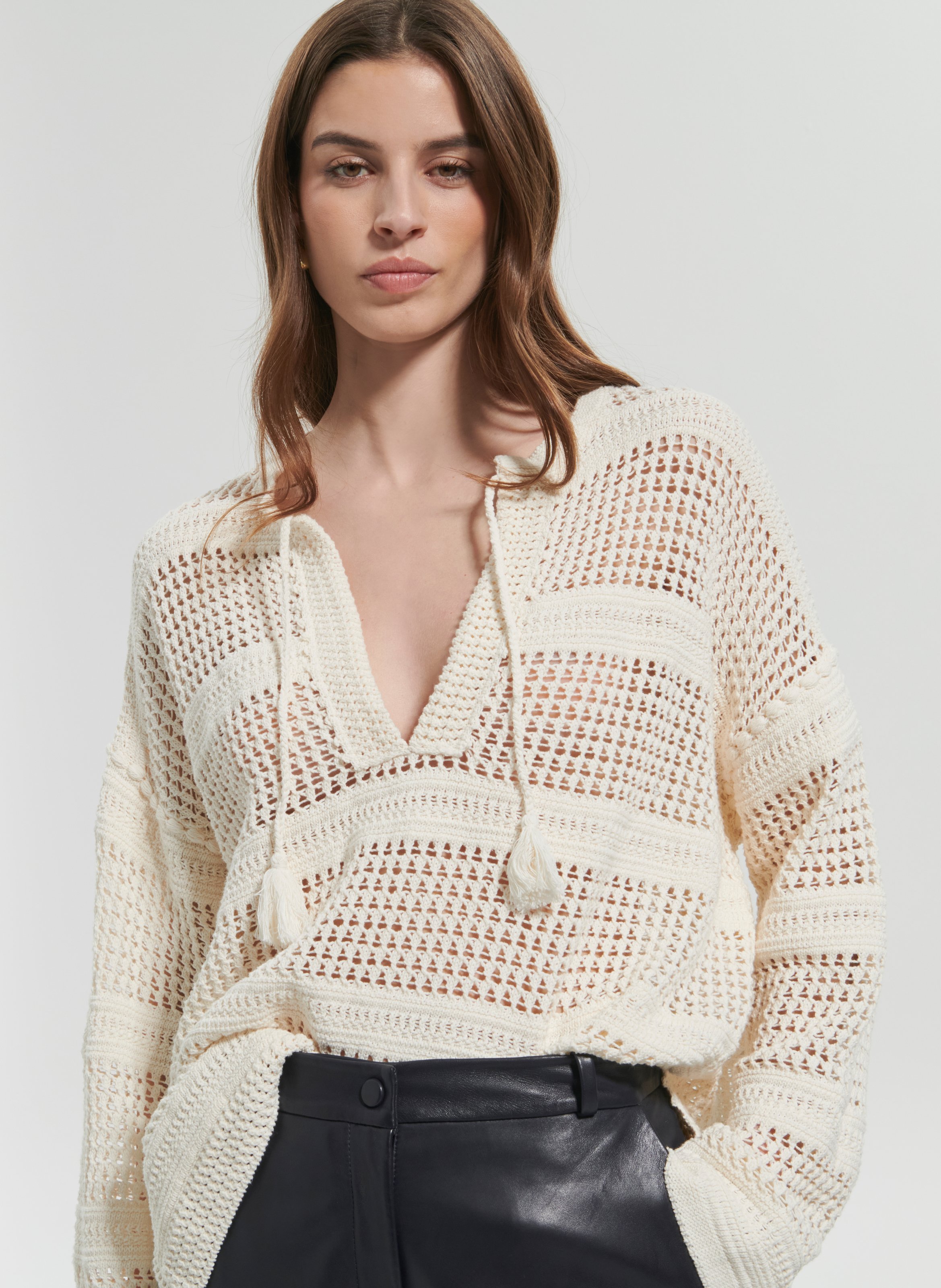 Pull  nino ZAPA Blanc