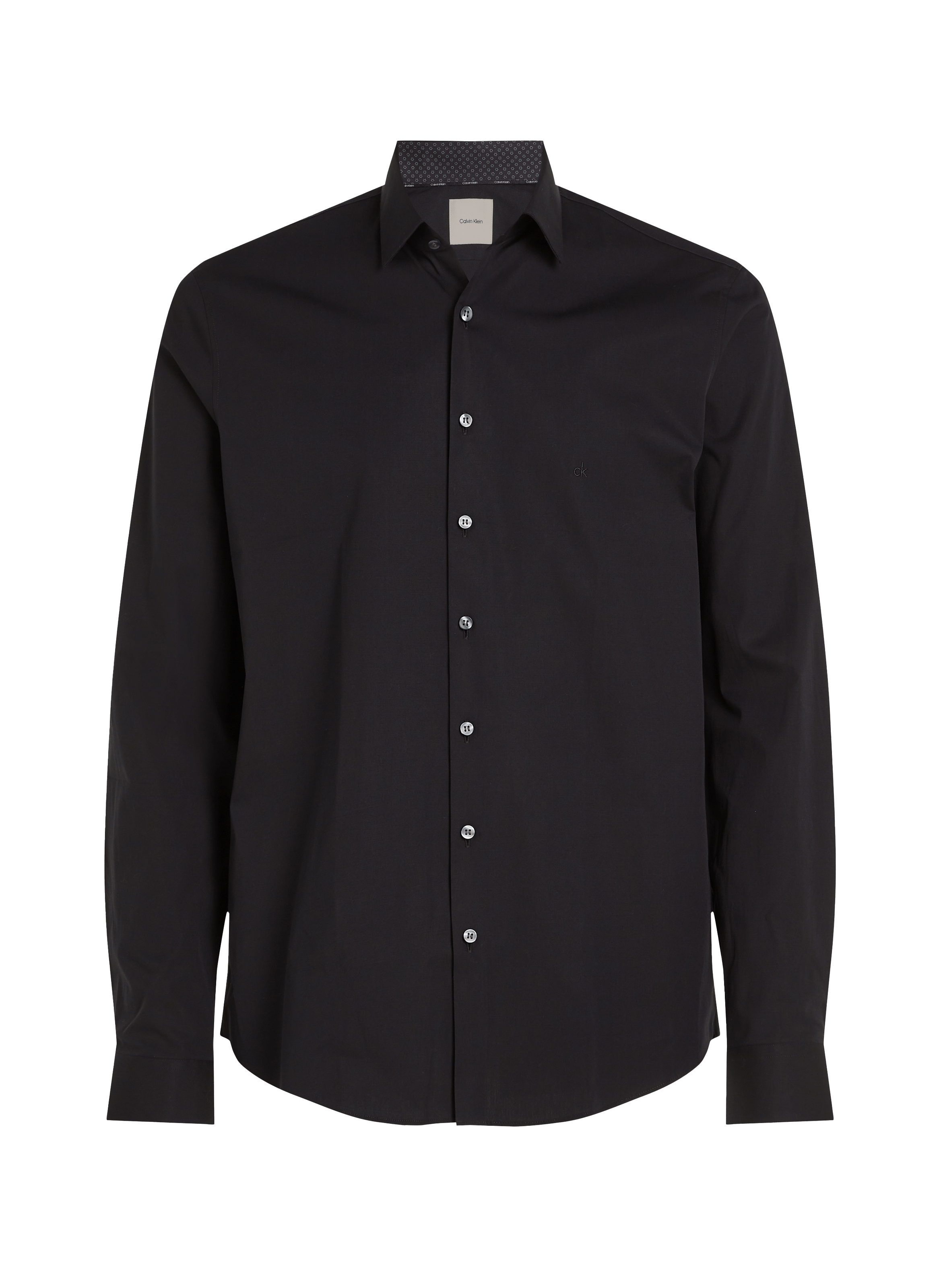 Chemise en coton  Noir