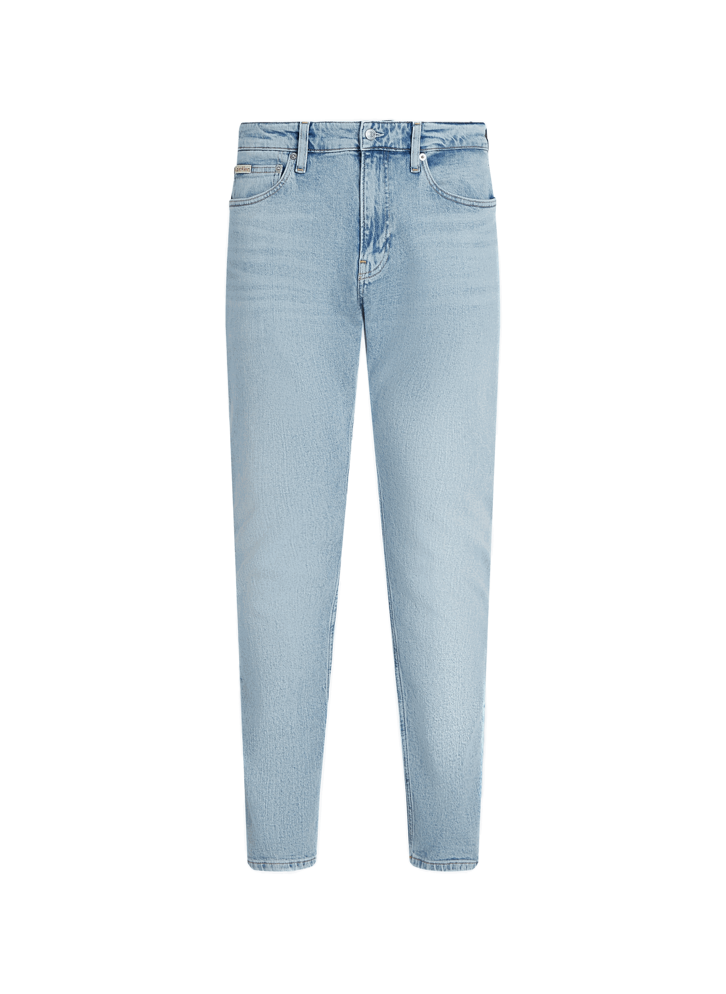 Regular straight-cut jeans CALVIN KLEIN White