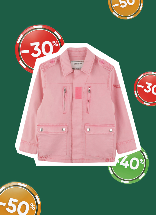 JACKPOT ! LES PÉPITES À RAFLER EN MAGASIN VESTE ENFANT ZADIG & VOLTAIRE