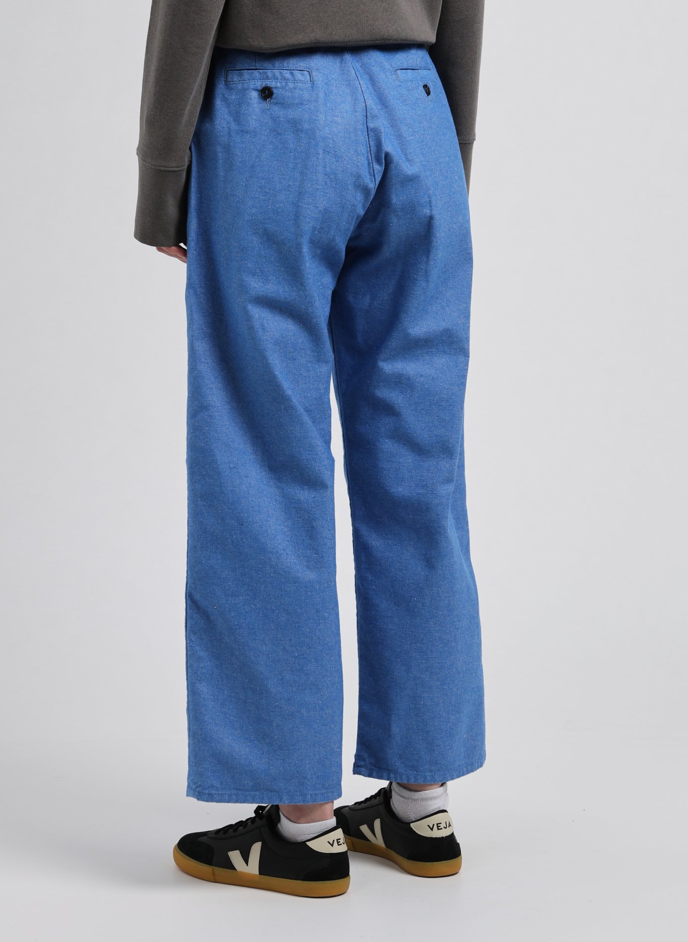 Straight pants LEON & HARPER Blue
