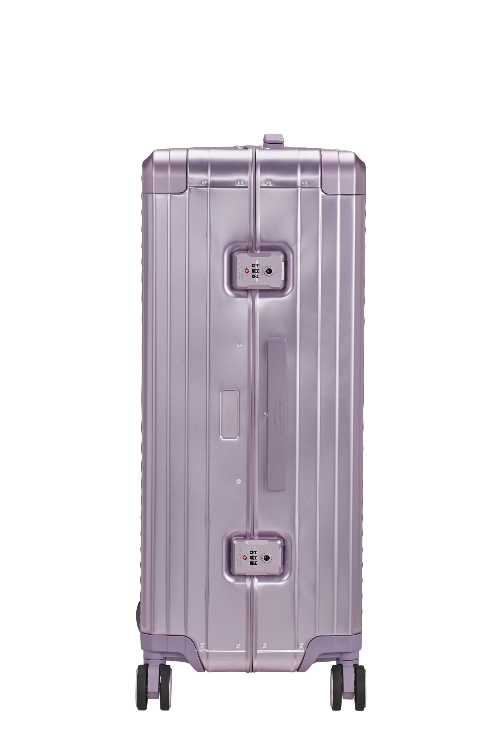 Soundbox alu valise 4 roues taille l AMERICAN TOURISTER Violet