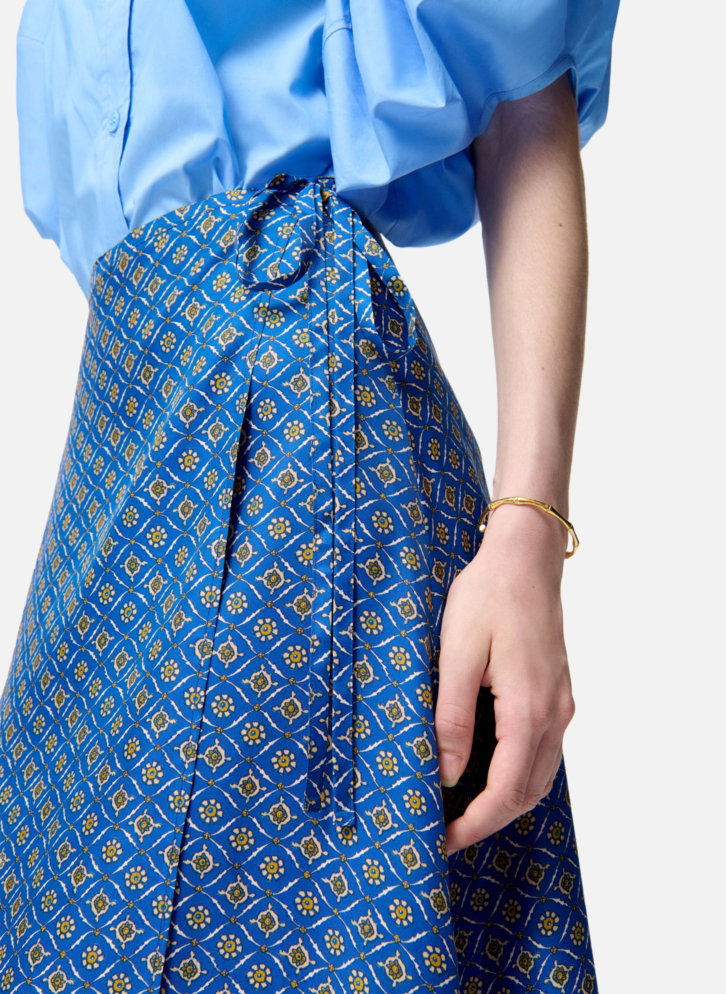 Jupe frika VANESSA BRUNO Bleu