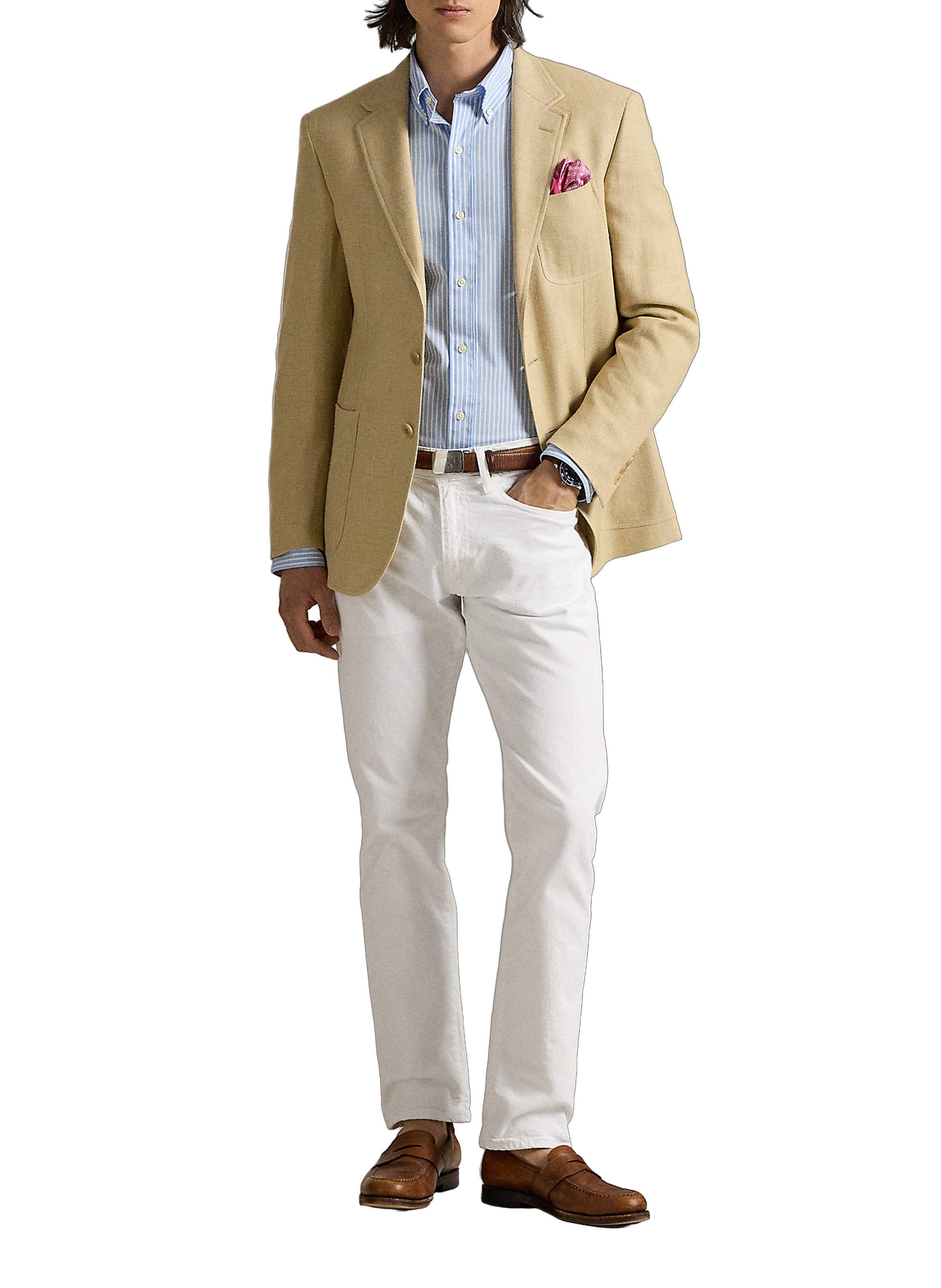 ITHACA ARCHIVE SHIRT POLO RALPH LAUREN Blue