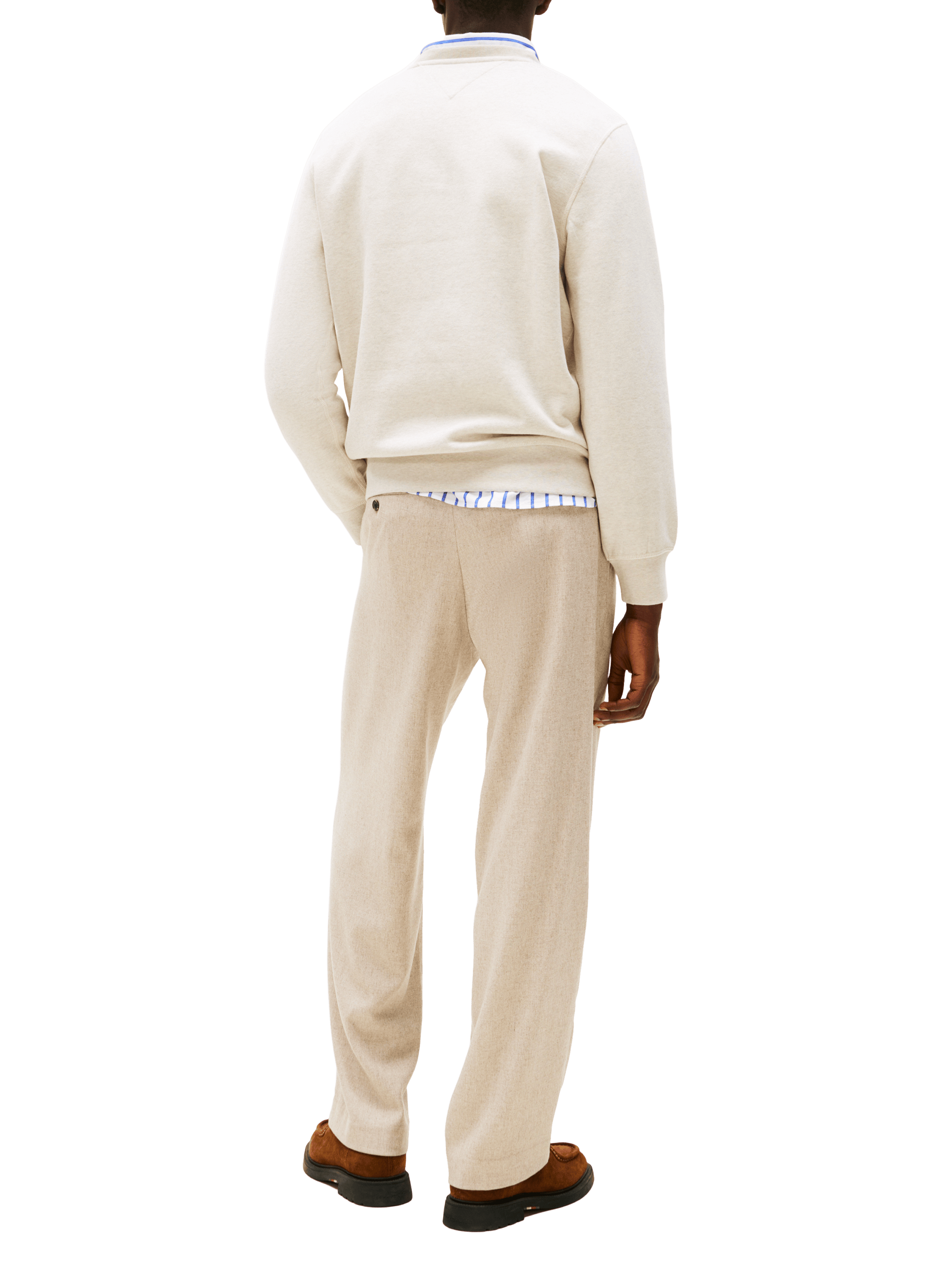 Cotton sweatshirt TOMMY HILFIGER Beige