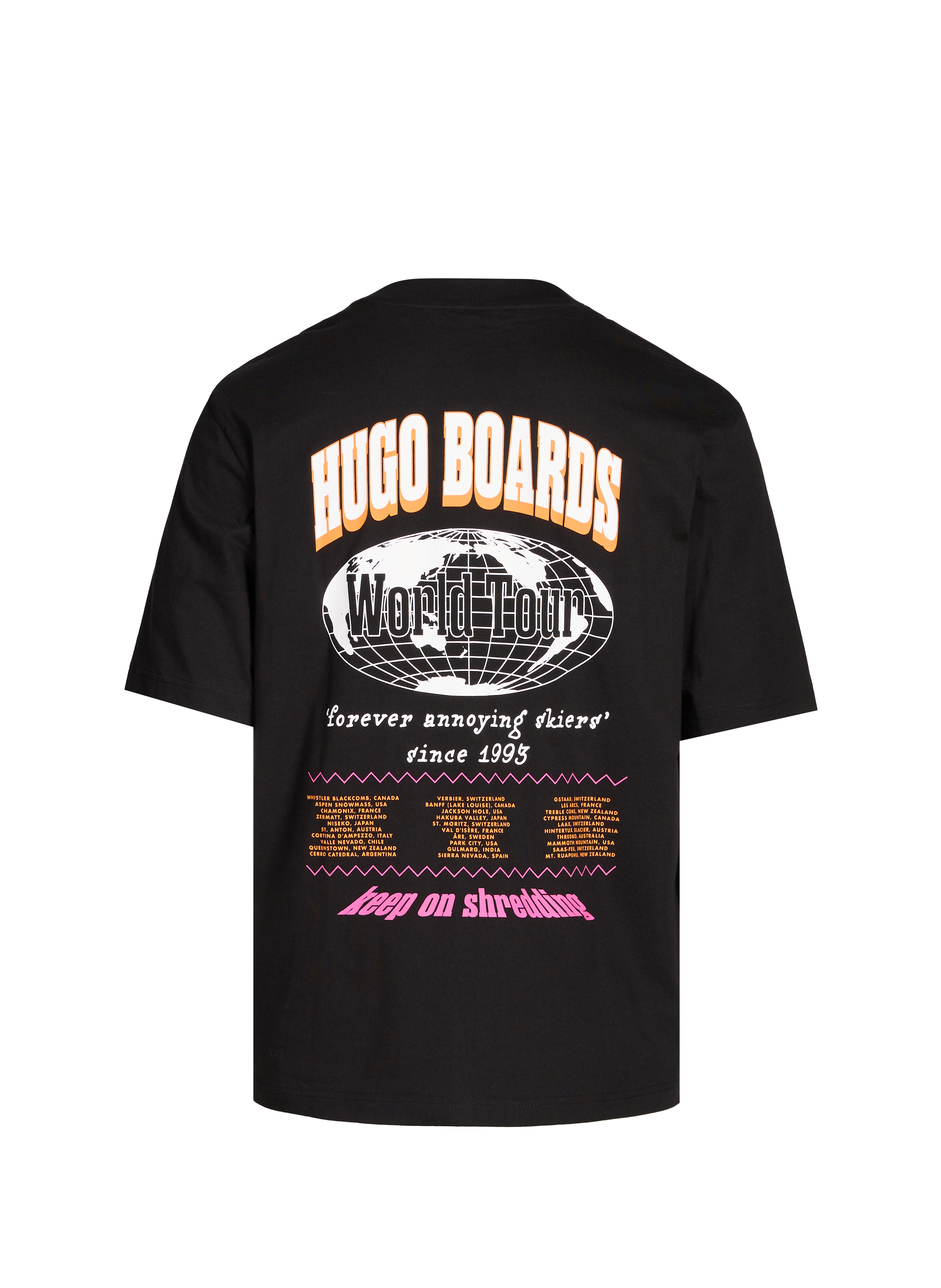 T-shirt en coton HUGO BLUE Noir