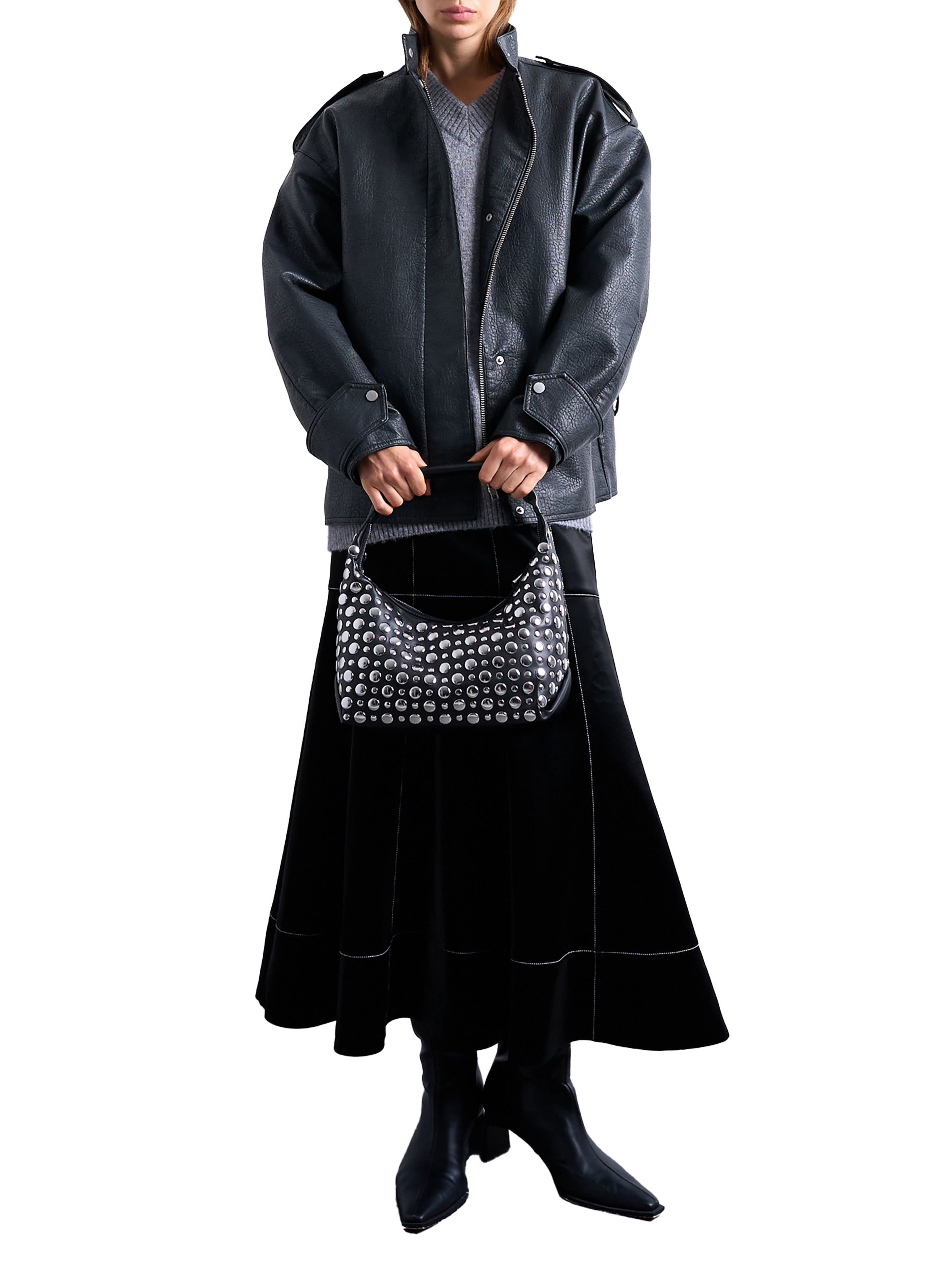 Shoulder bag TOPSHOP Black