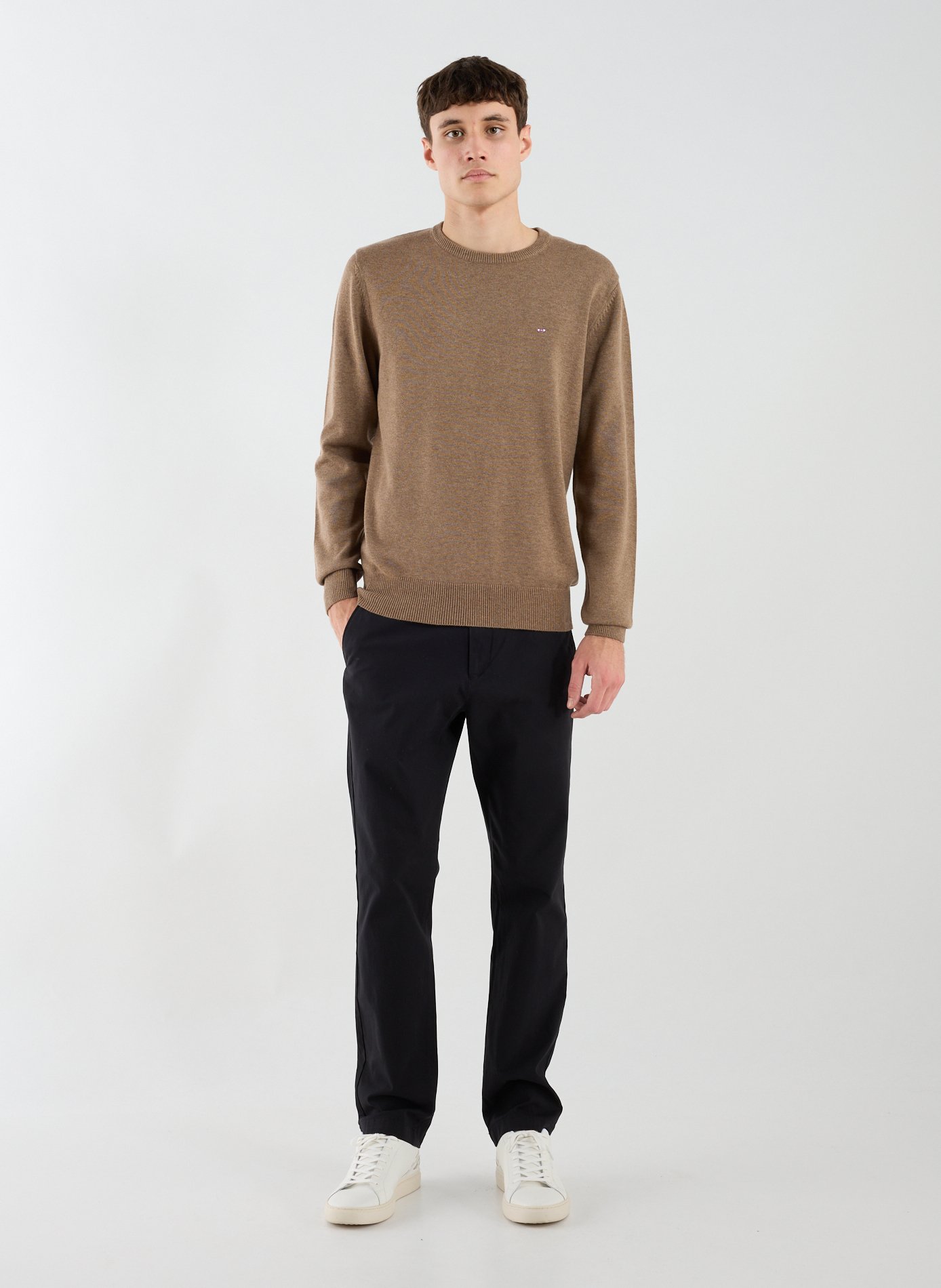 Slim-fit cotton chinos DOCKERS Black