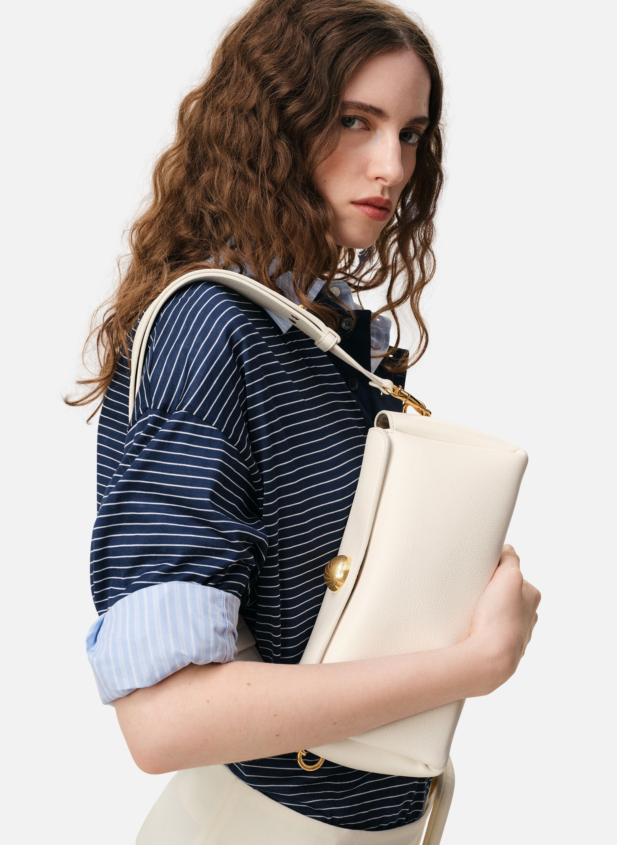 Sac Carrousel unisexe AMI PARIS Blanc