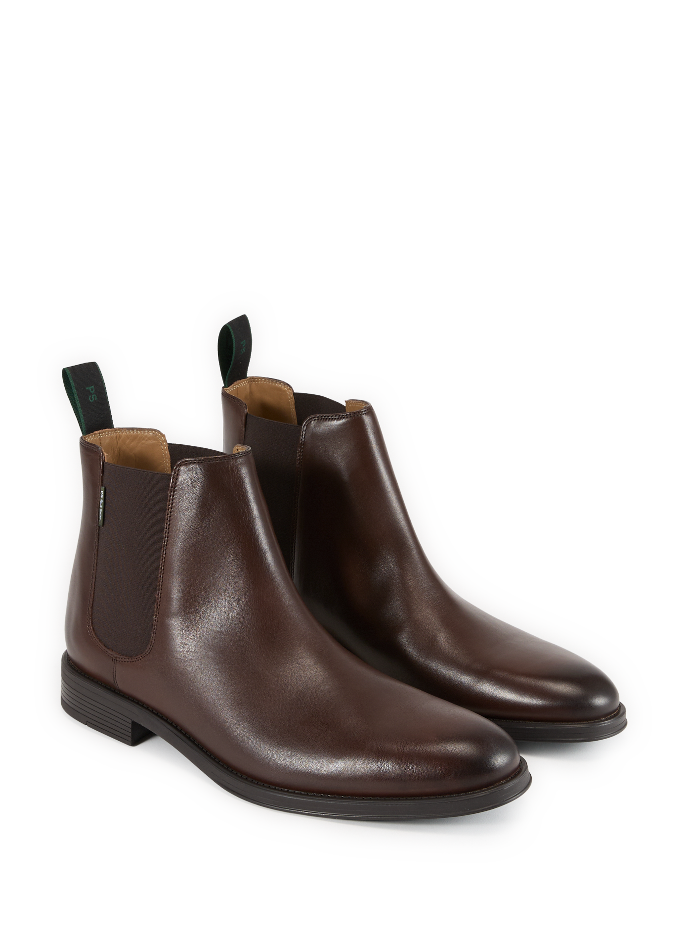 Ankle boots with silver tips PAUL SMITH Brown