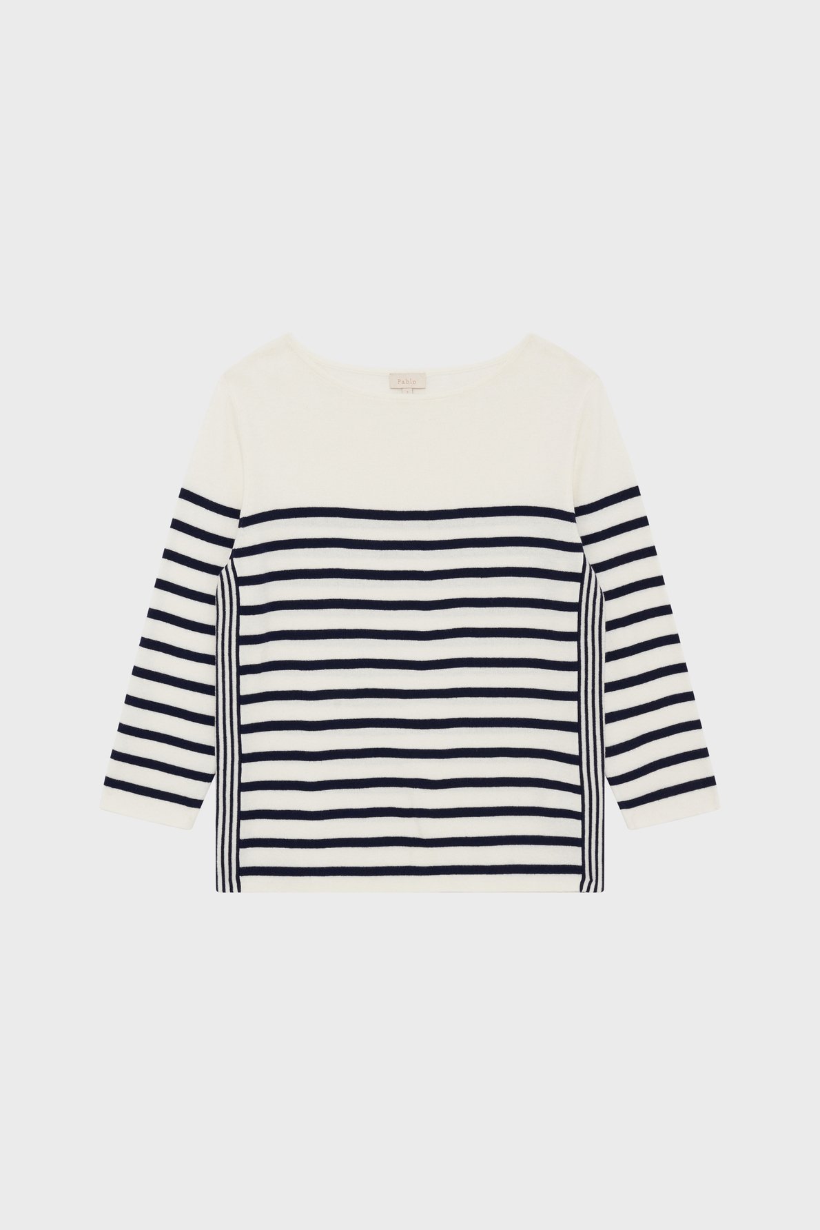 Marinière en coton – leandra PABLO Beige