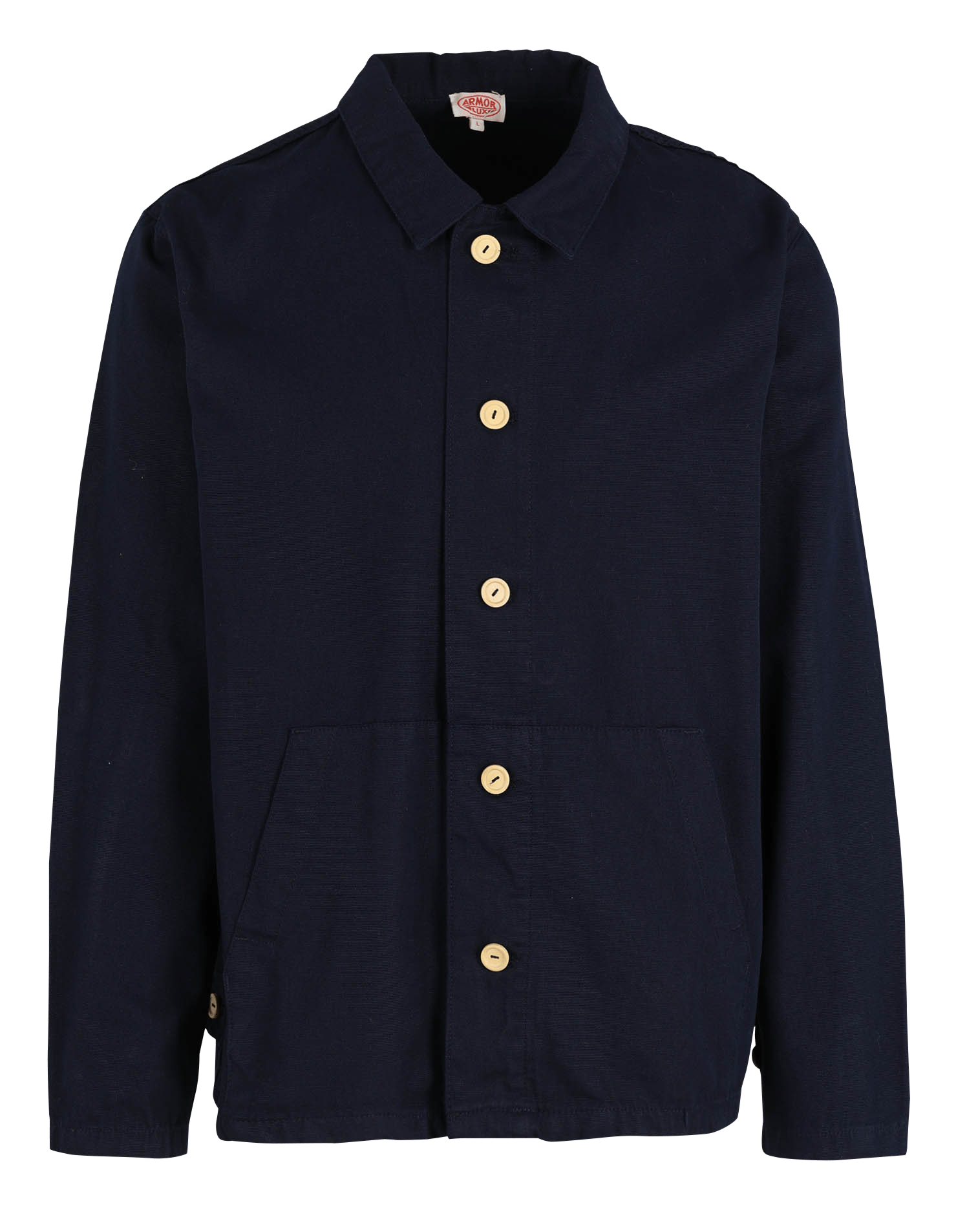 Veste droite  col classique droite en coton ARMOR-LUX Bleu
